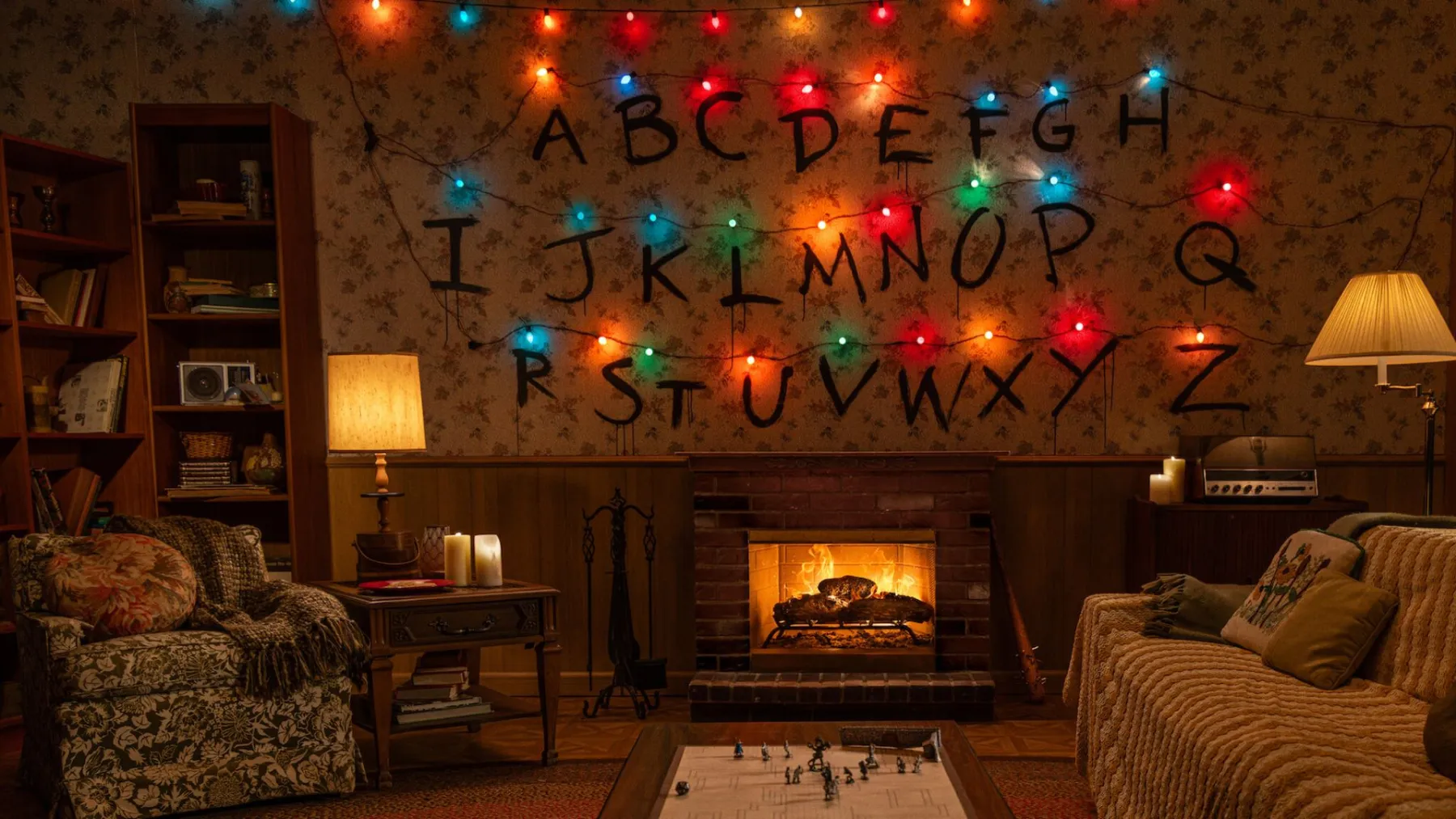 image de Stranger Things - Feu de cheminée Netflix
