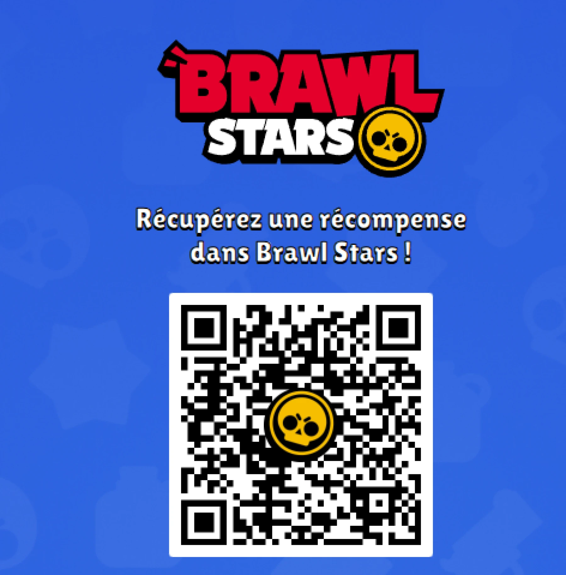 QR Code récompense dans Brawl Stars