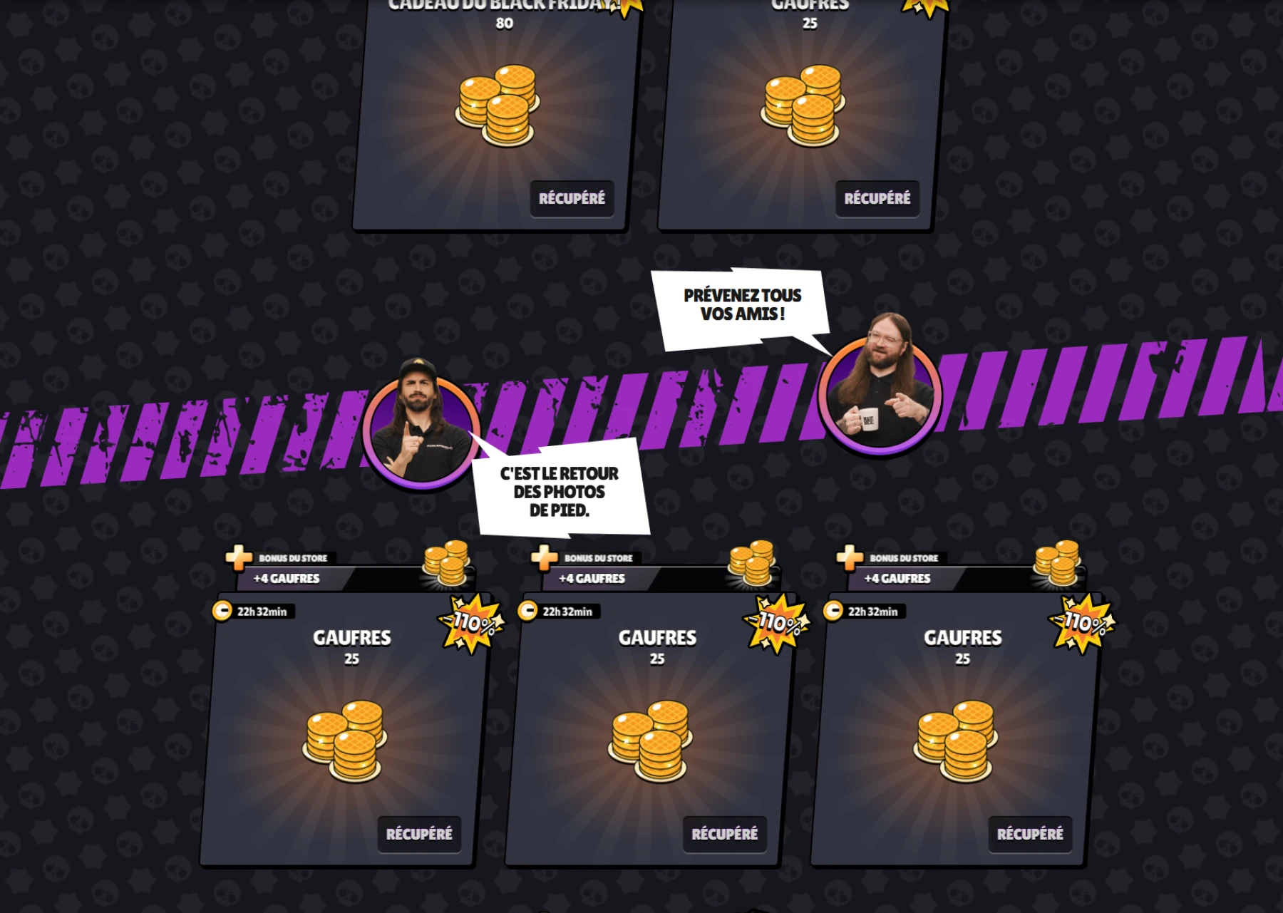 Image des gaufres gratuites Brawl Stars Image des gaufres gratuites Brawl Stars