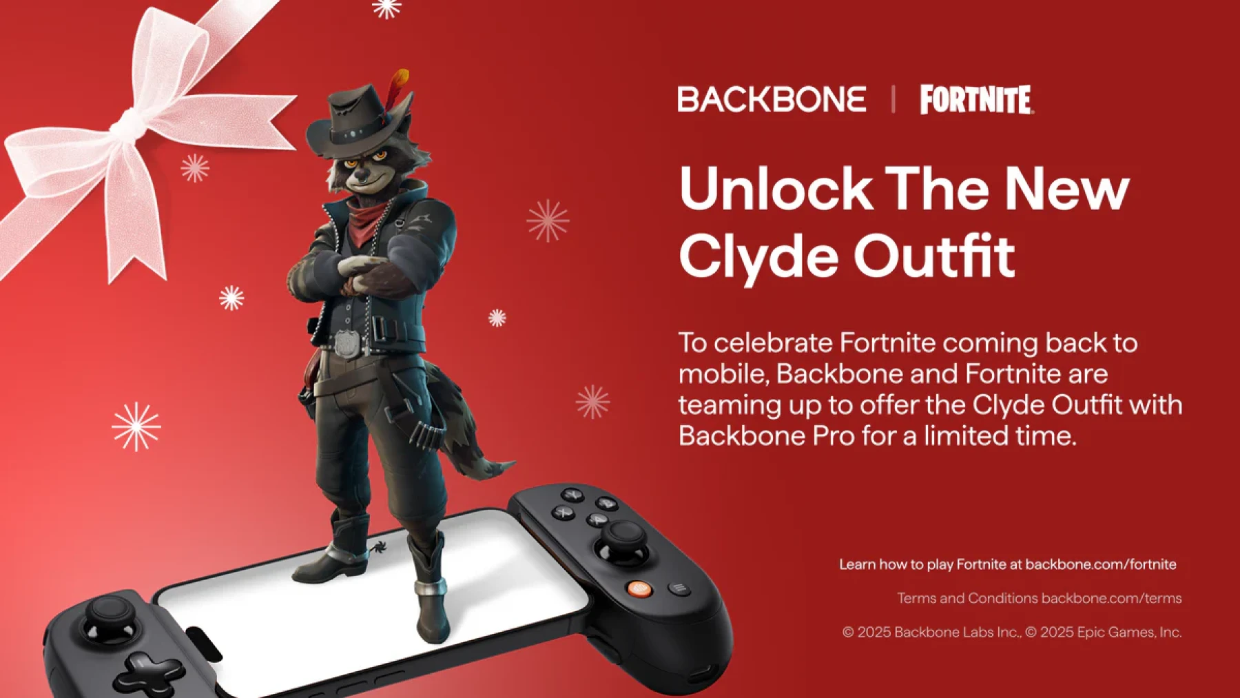 Backbone Pro x Fortnite Clyde