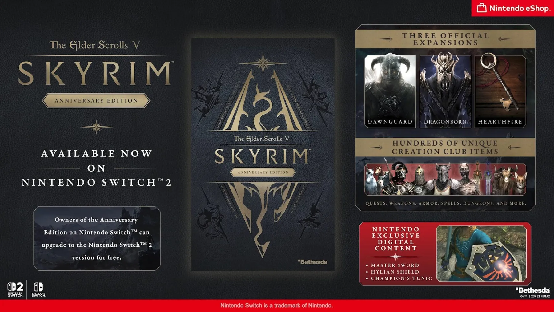 The Elder Scrolls V: Skyrim Anniversary Edition The Elder Scrolls V: Skyrim Anniversary Edition