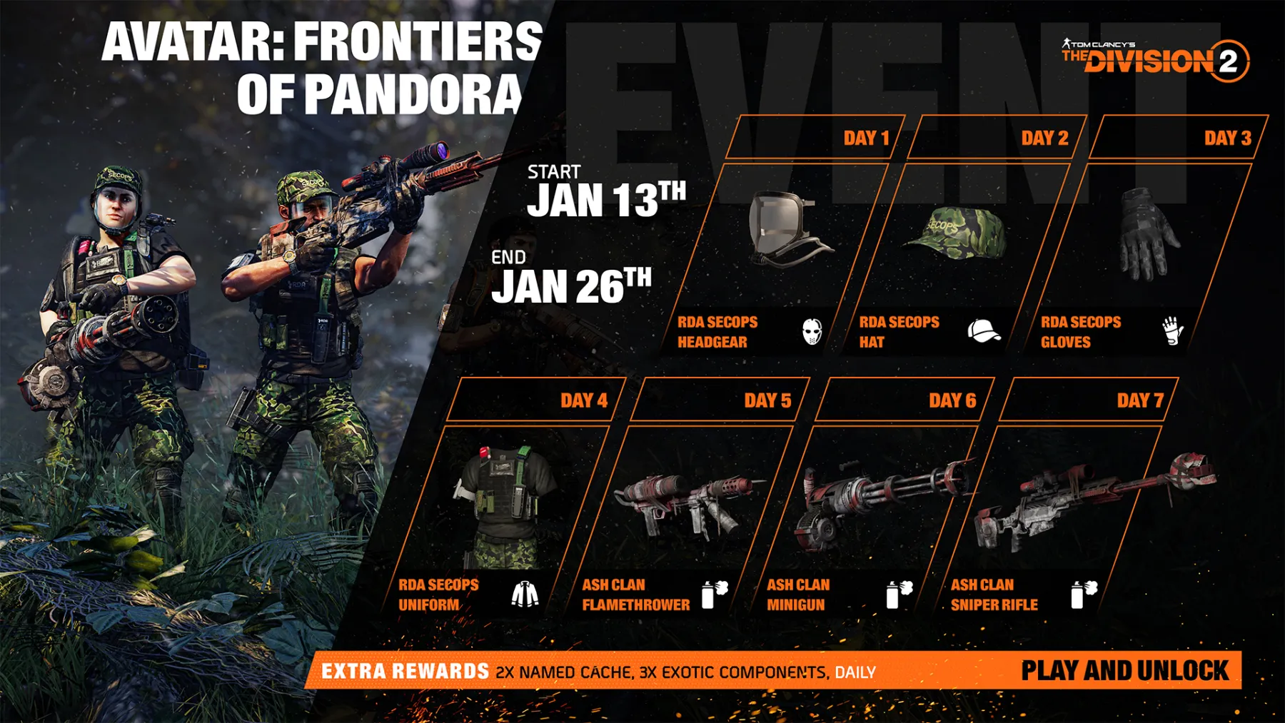 Avatar: Frontiers of Pandora x The Division 2 Avatar: Frontiers of Pandora x The Division 2