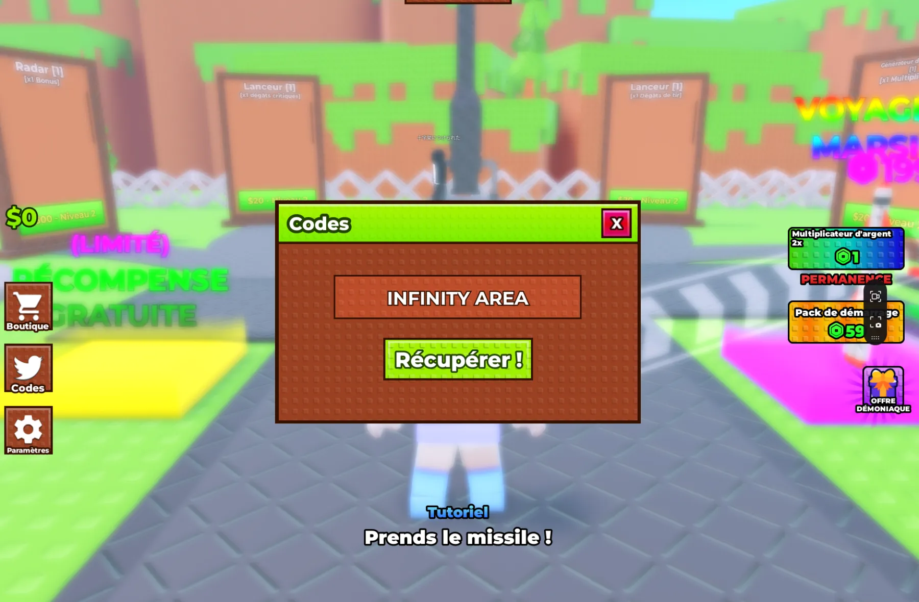 Roblox activer le code