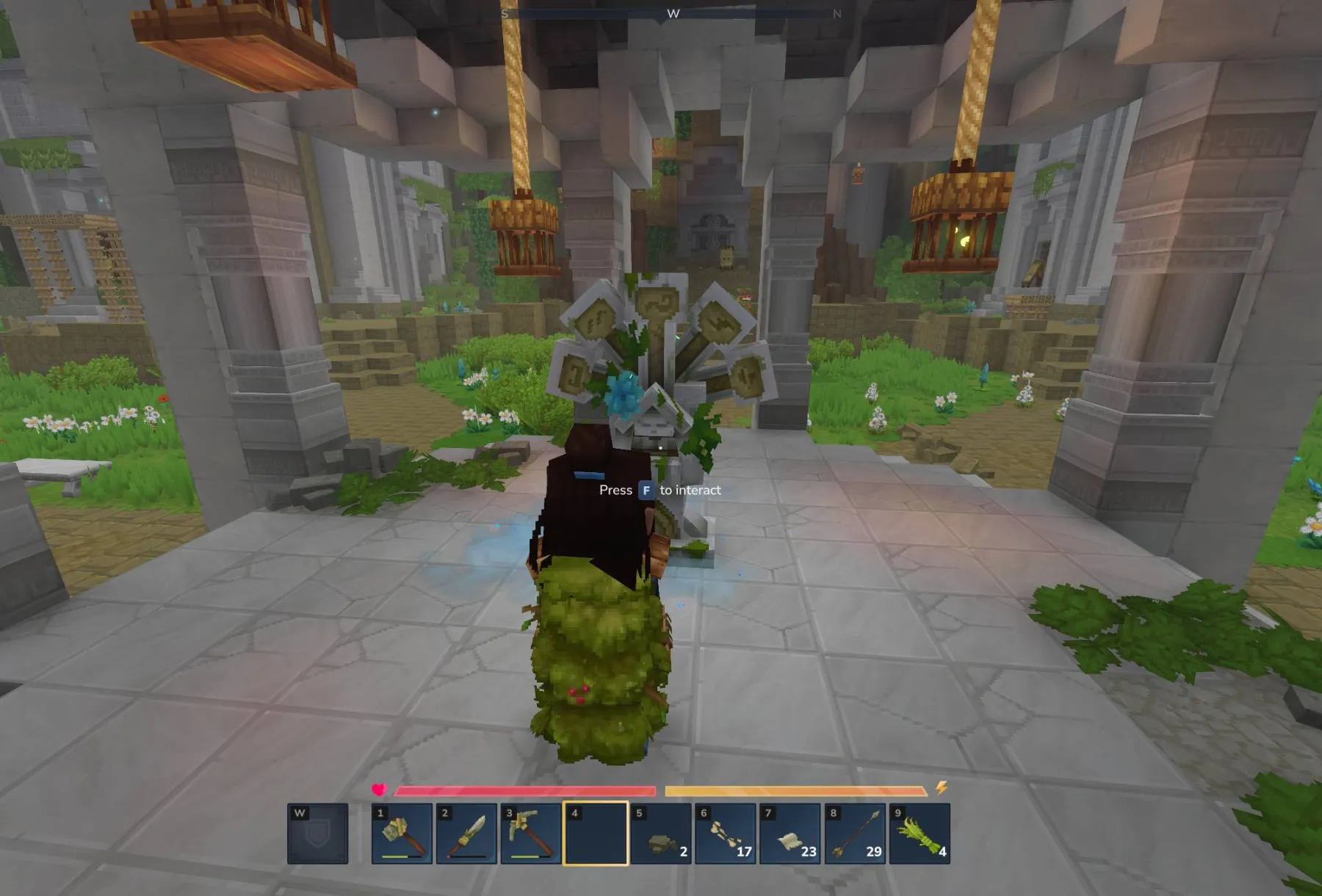 Image de l'emplacement du totem