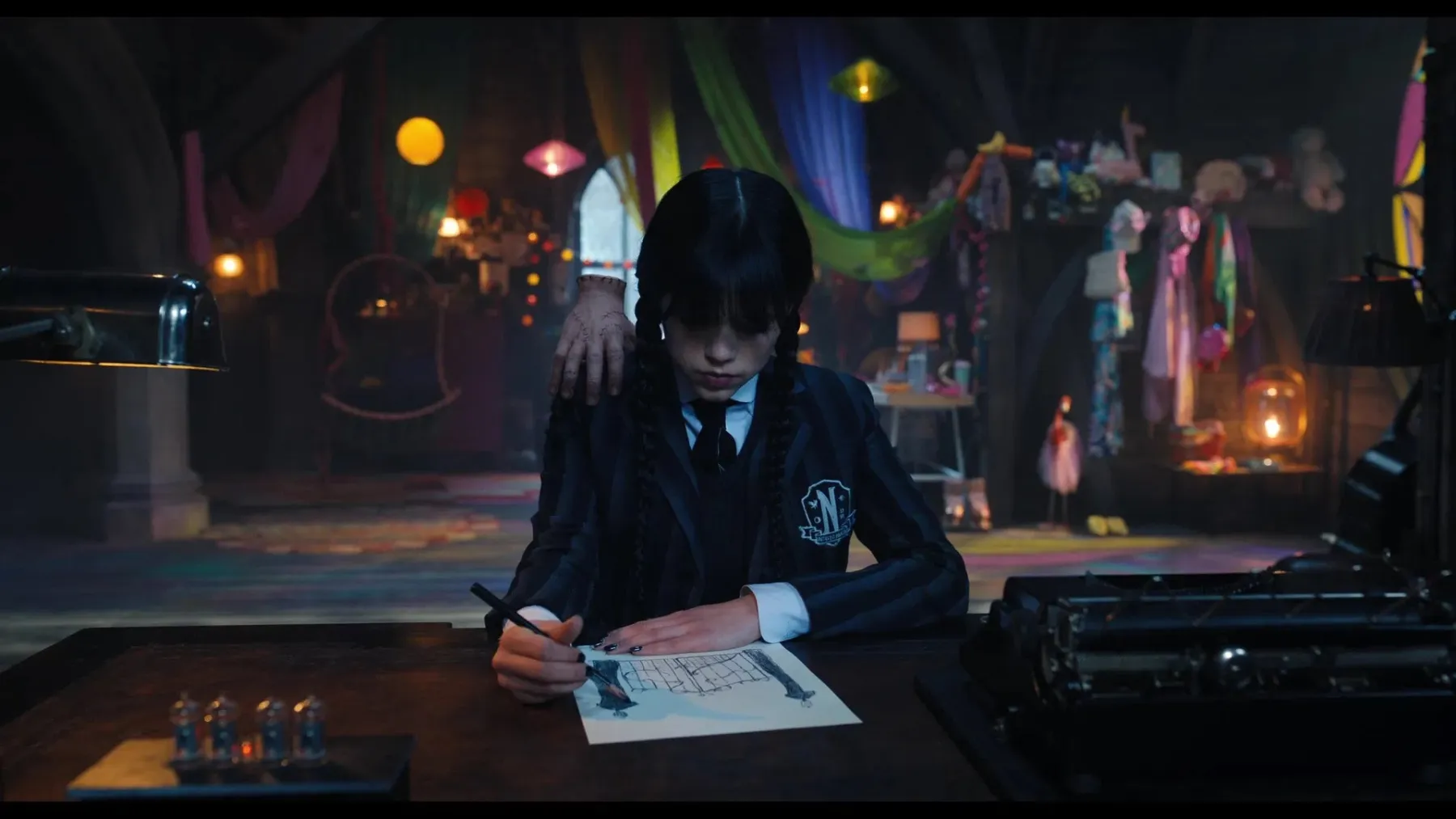 image de la série Mercredi sur Netflix