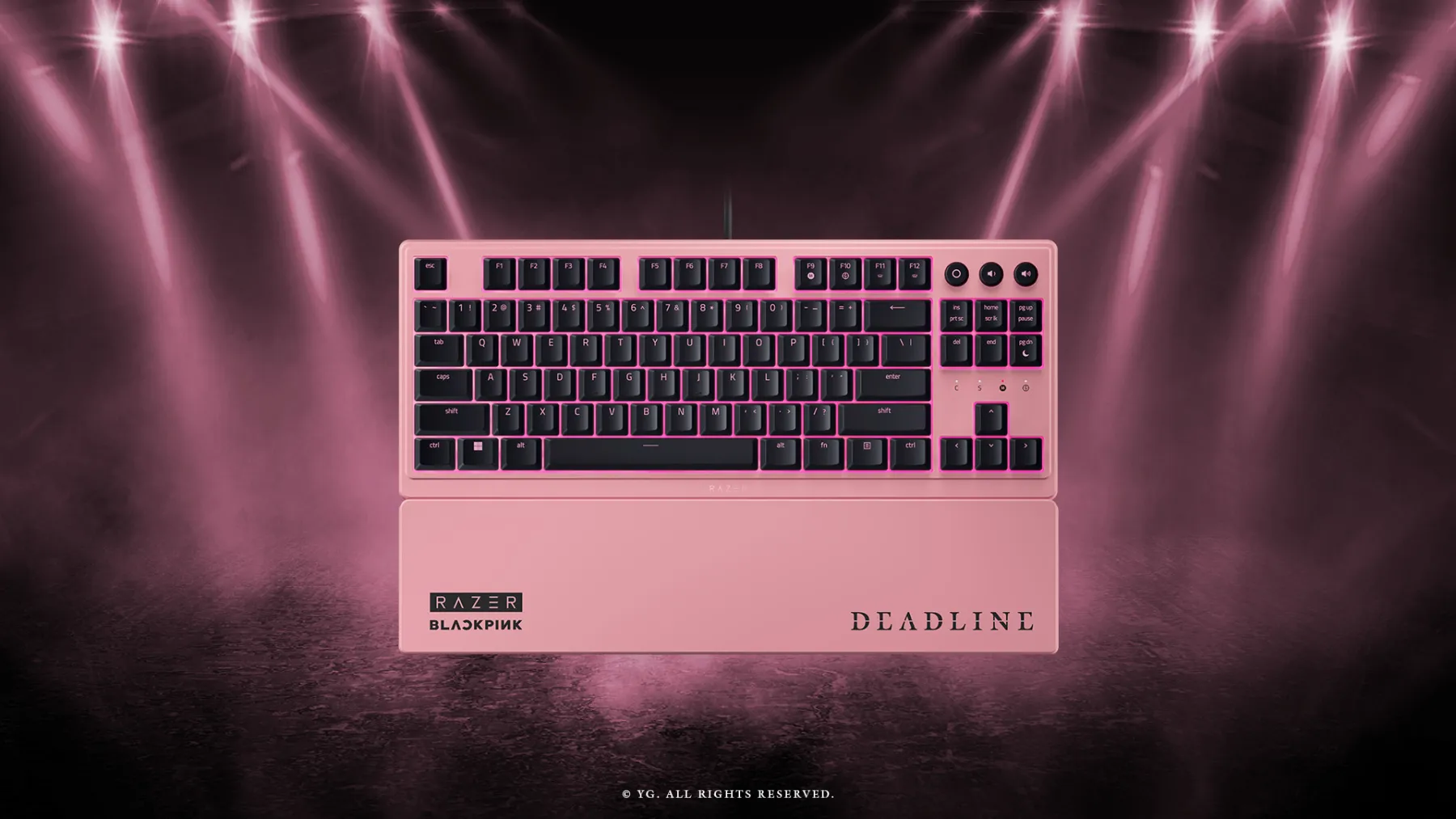 Razer Ornata V3 Tenkeyless BLACKPINK Edition