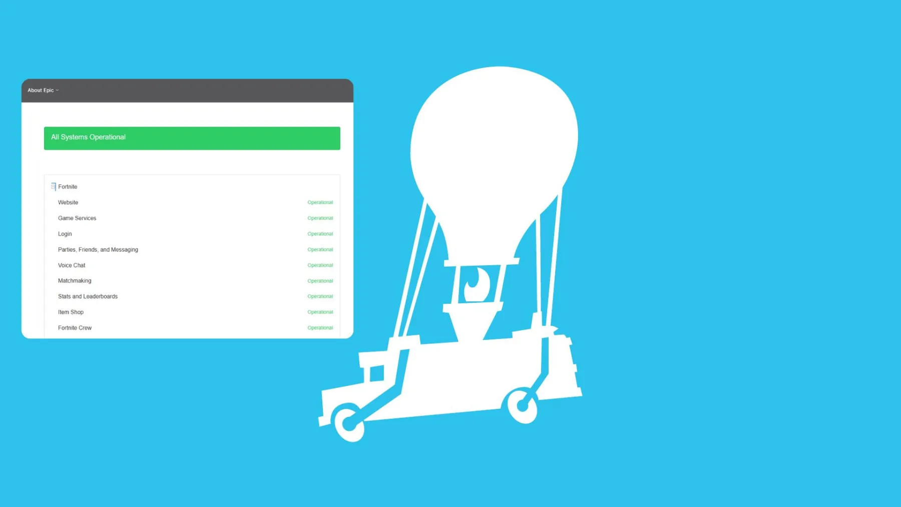 Epic Games Public Status