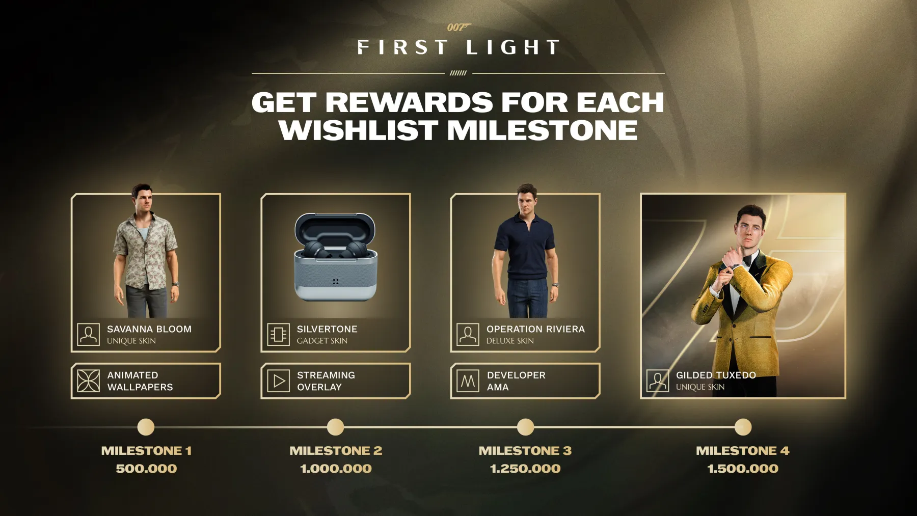 Image du jeu 007 First Light smoking dorée