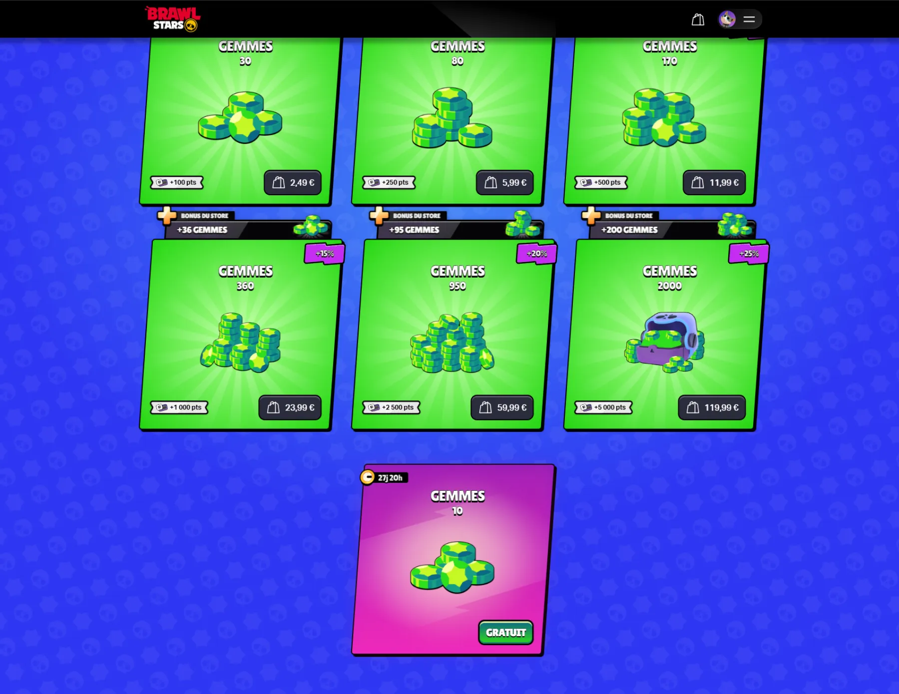 Supercell Store Brawl Stars