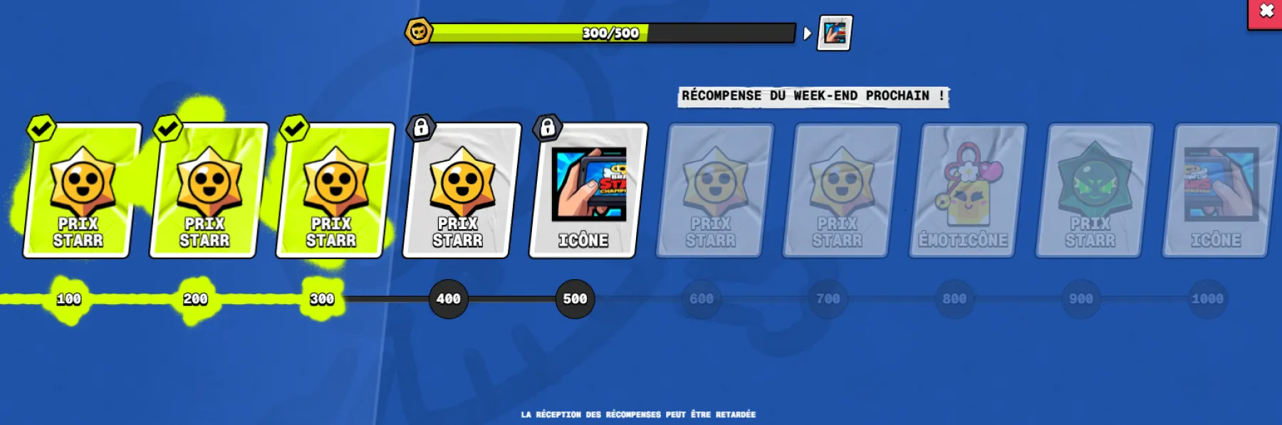 Récompenses Récompenses