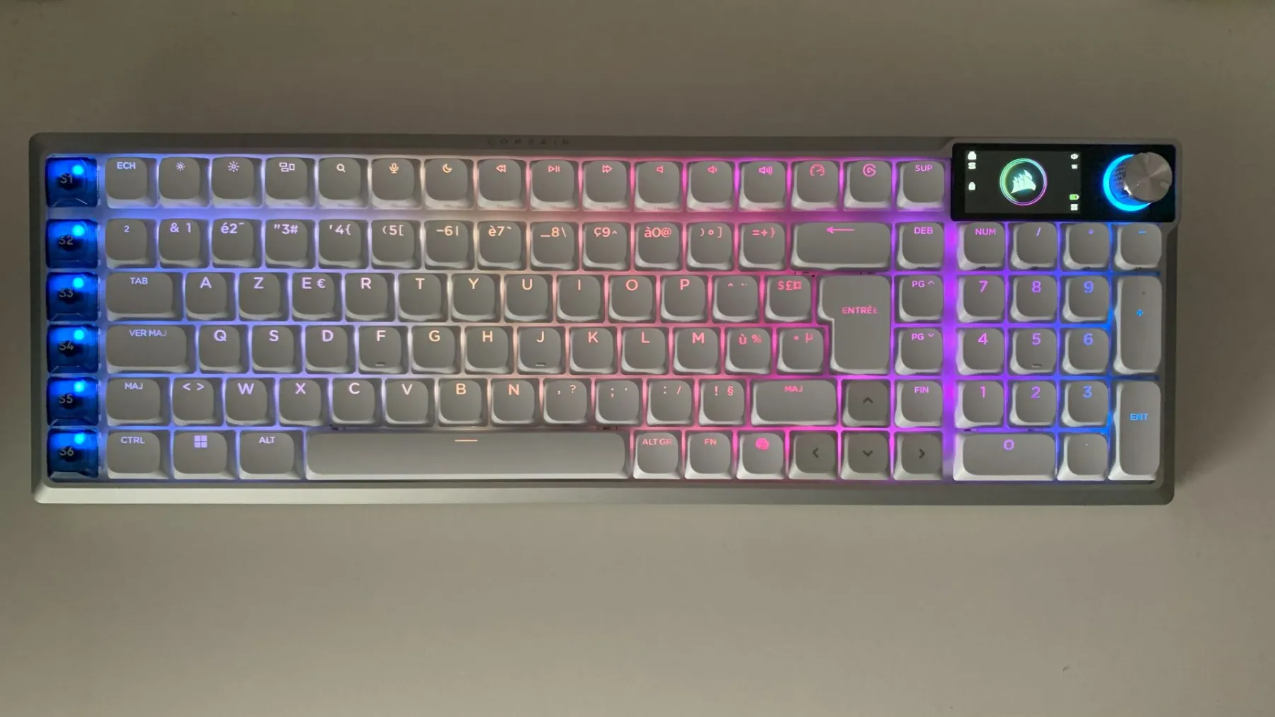 image du clavier Corsair Vanguard Air 99 Wireless