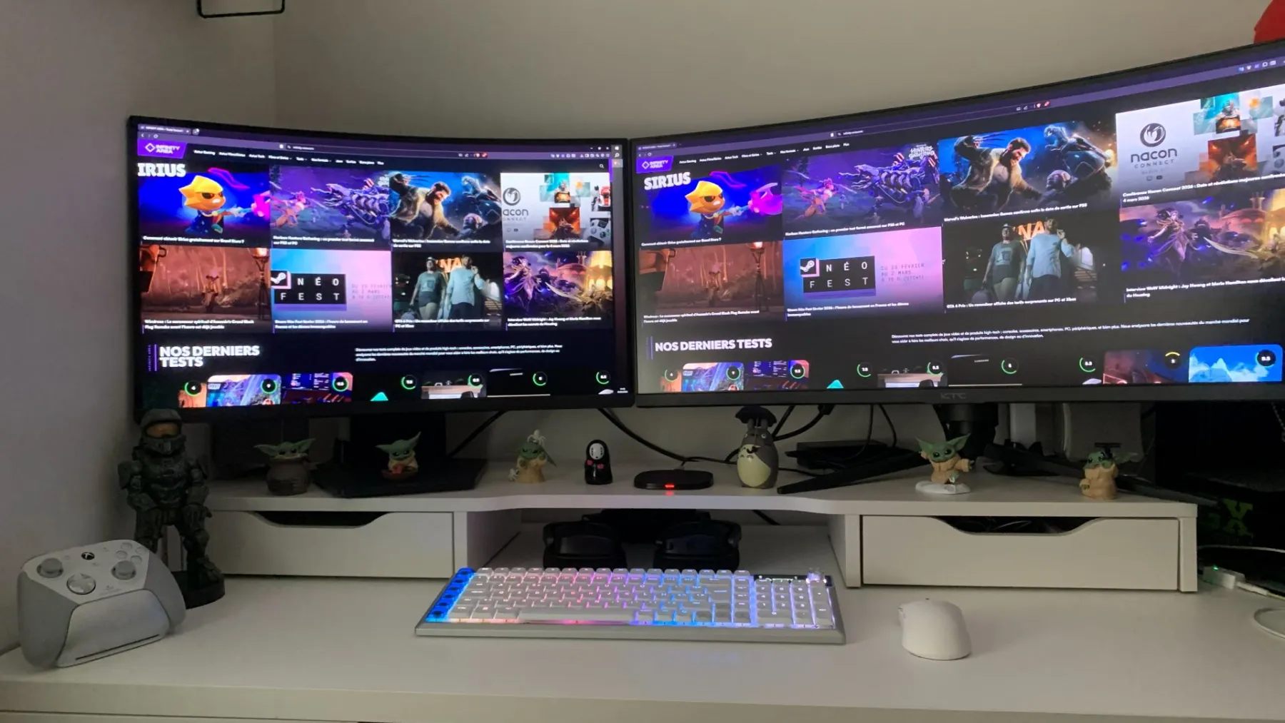 image du clavier Corsair Vanguard Air 99 Wireless