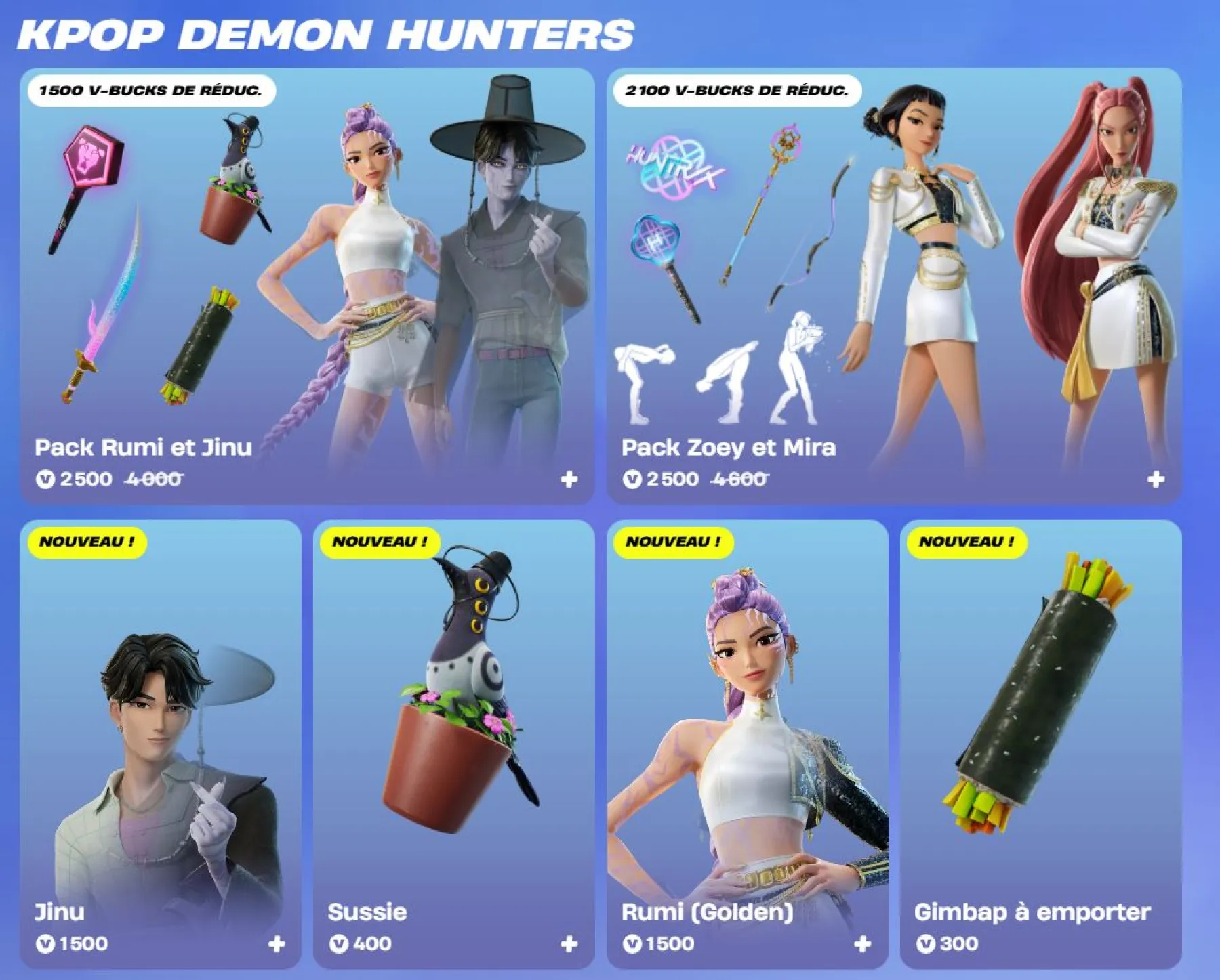 image du Pack K-Pop Demon Hunters