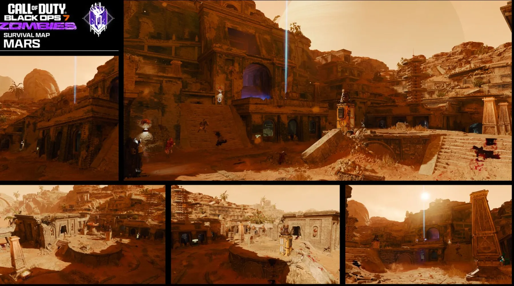 Carte BO7 Zombie Saison 2 - Mars Carte BO7 Zombie Saison 2 - Mars