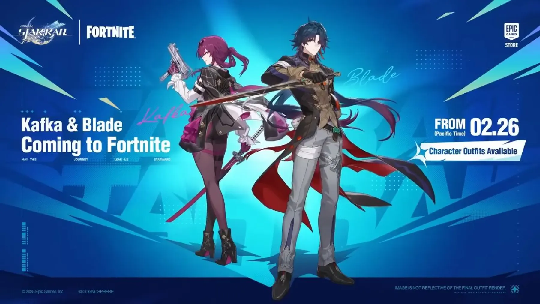 Fortnite x Honkai Star Rail