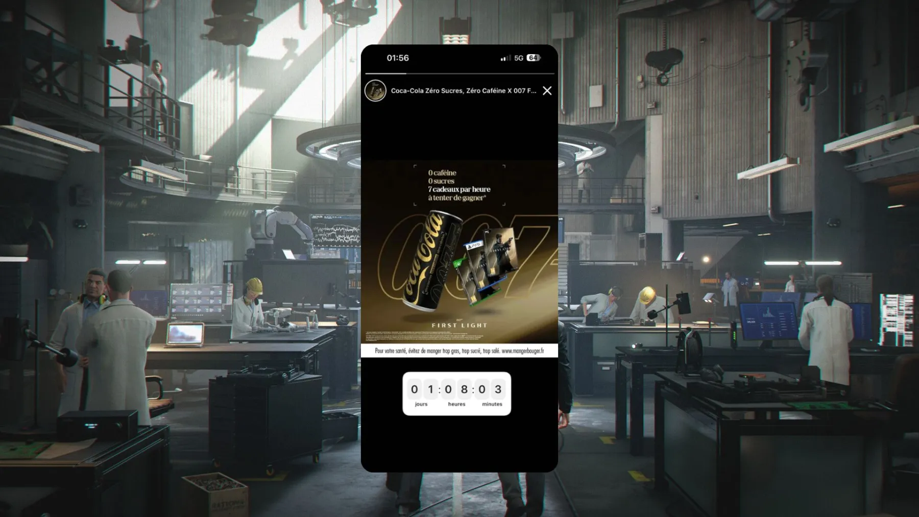 Coca-Cola Zero x 007