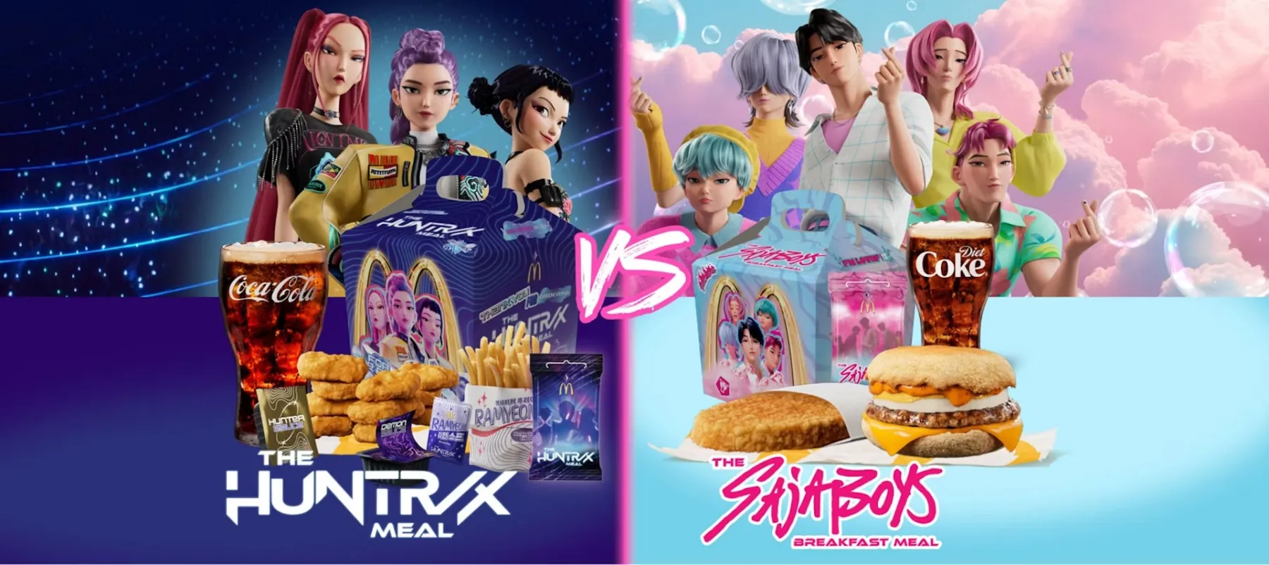 McDonald’s KPop Demon Hunters image menus McDonald’s KPop Demon Hunters