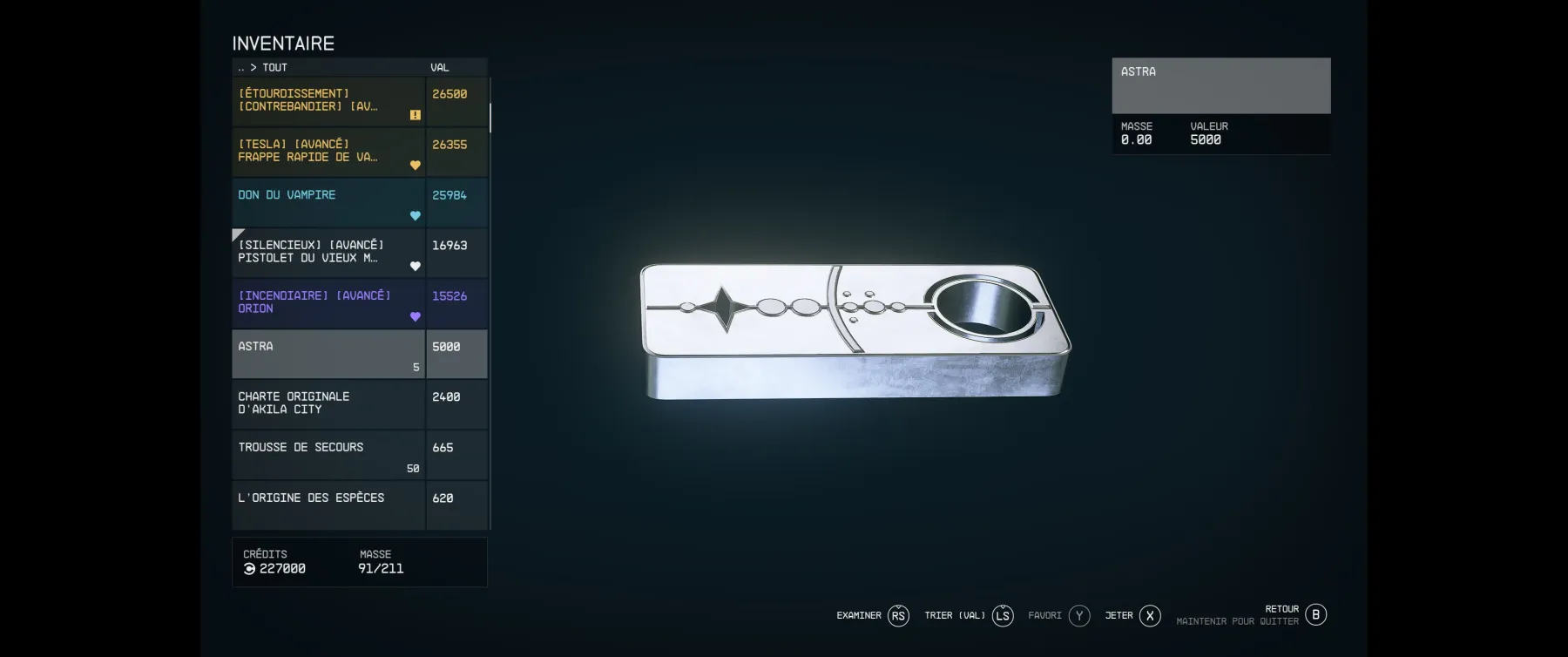 Astra dans Starfield