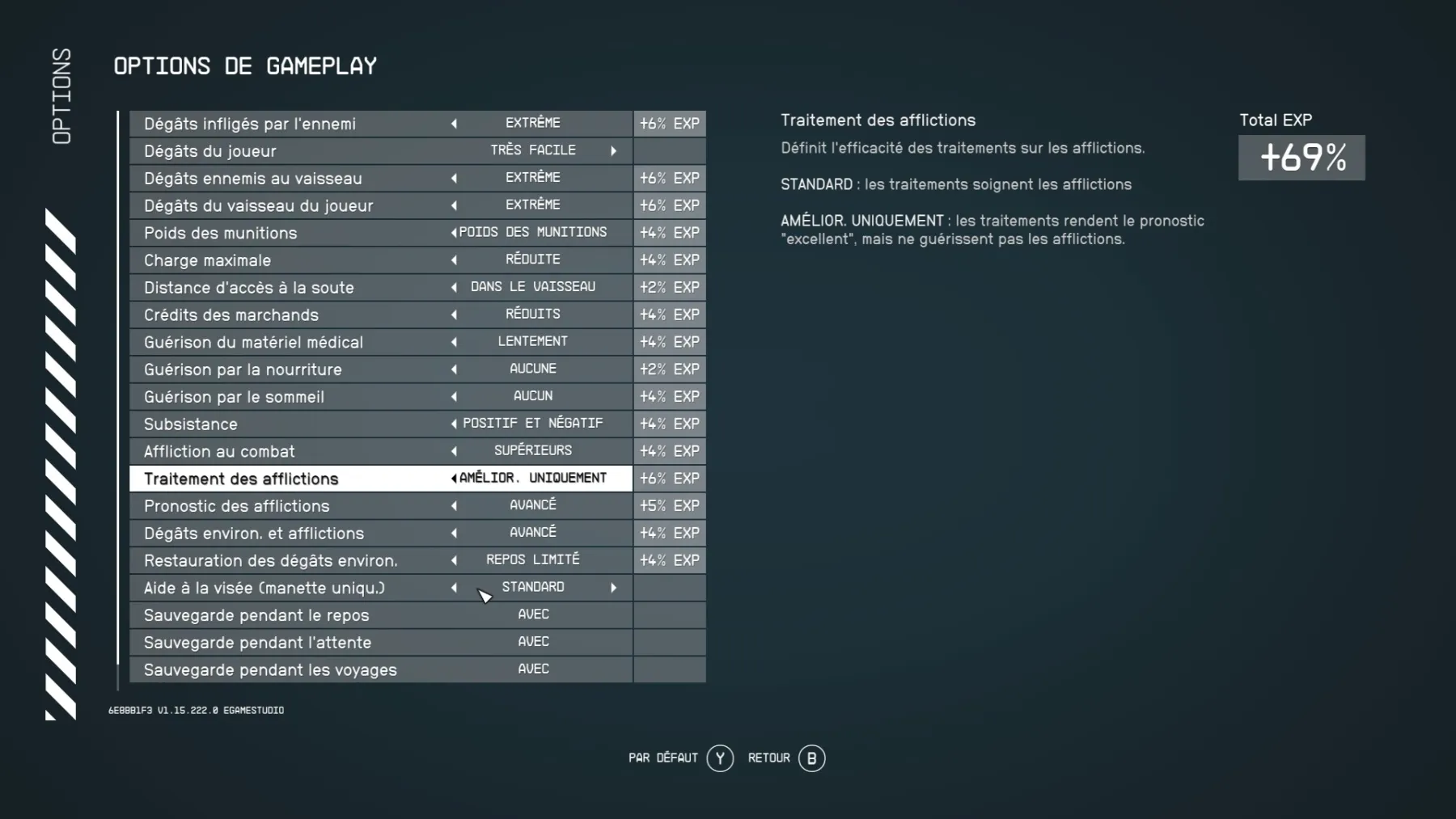 Image de menu option Starfield