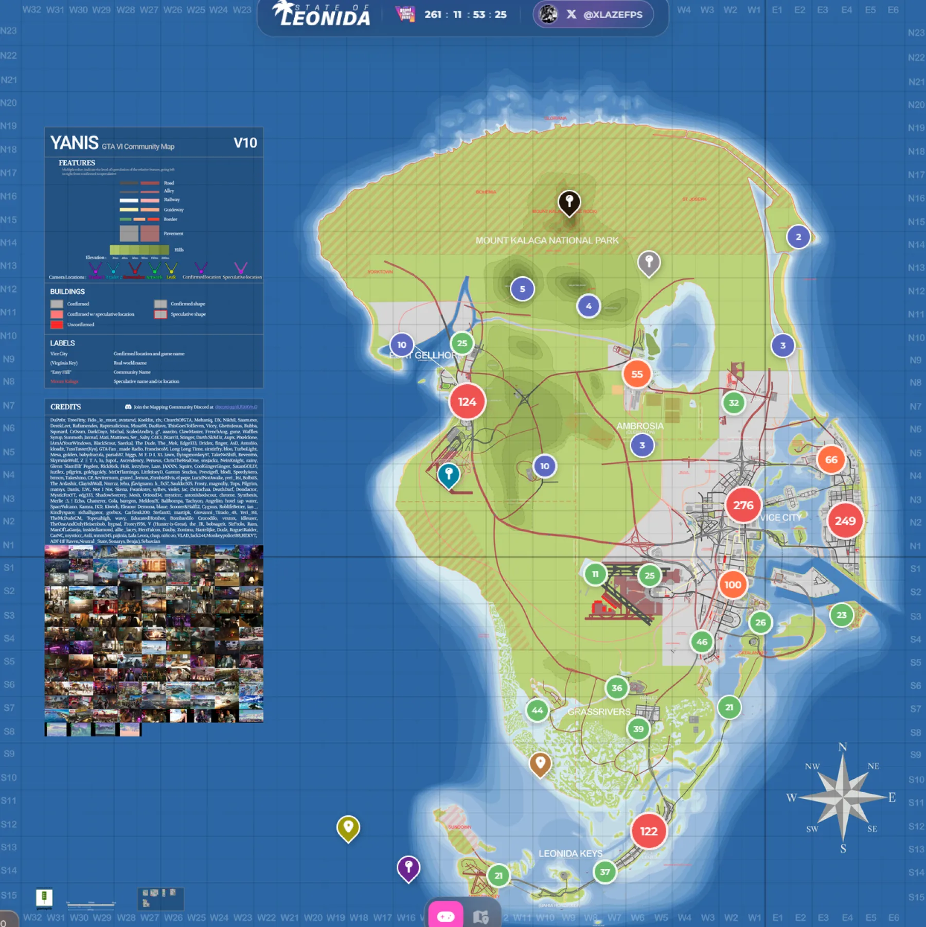 Satte of Leonida Satte of Leonida