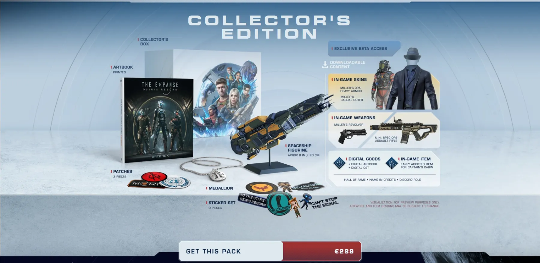 Collector's Edition The Expanse: Osiris reborn