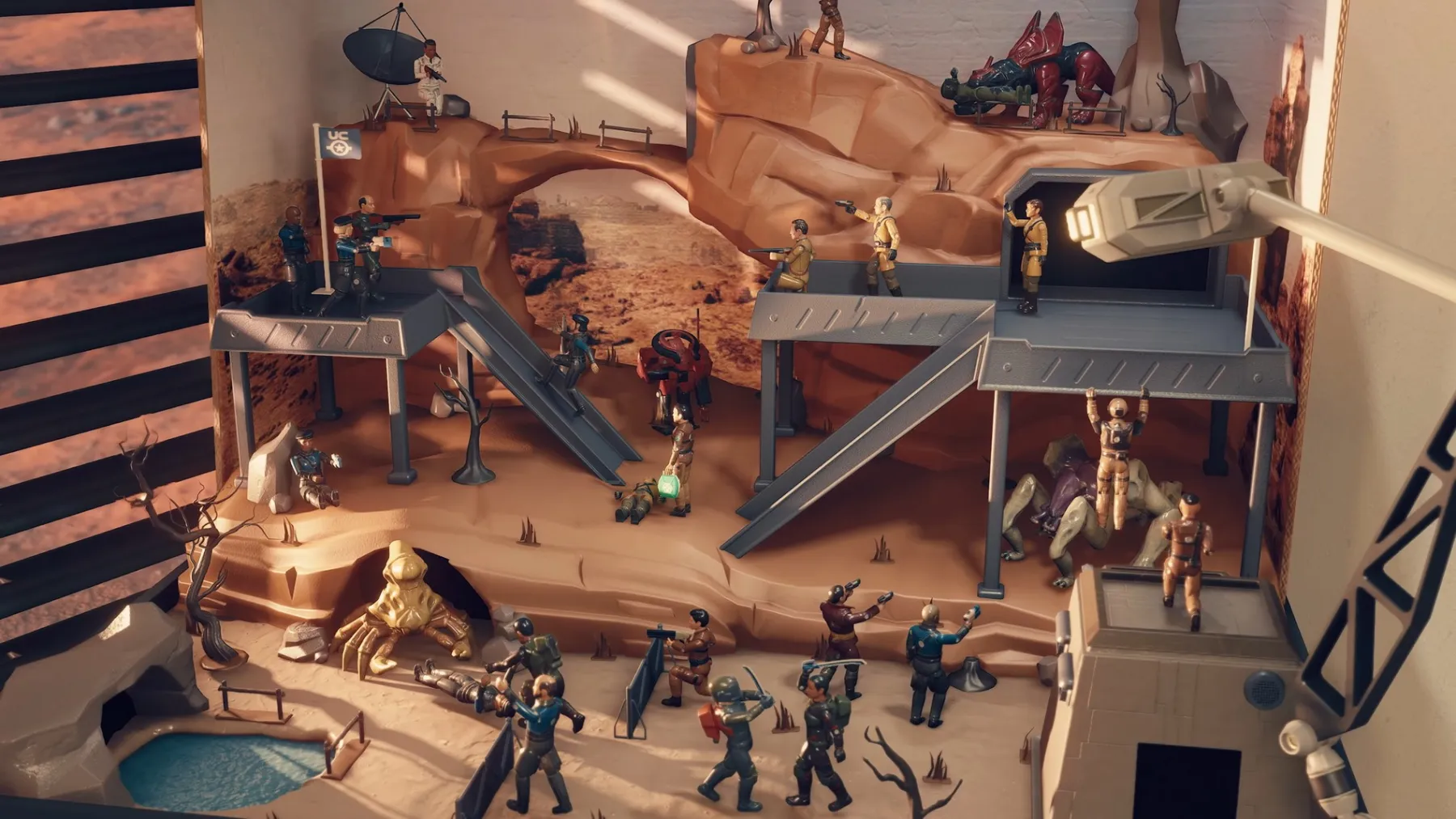 Diorama Starfield figurines Diorama Starfield figurines