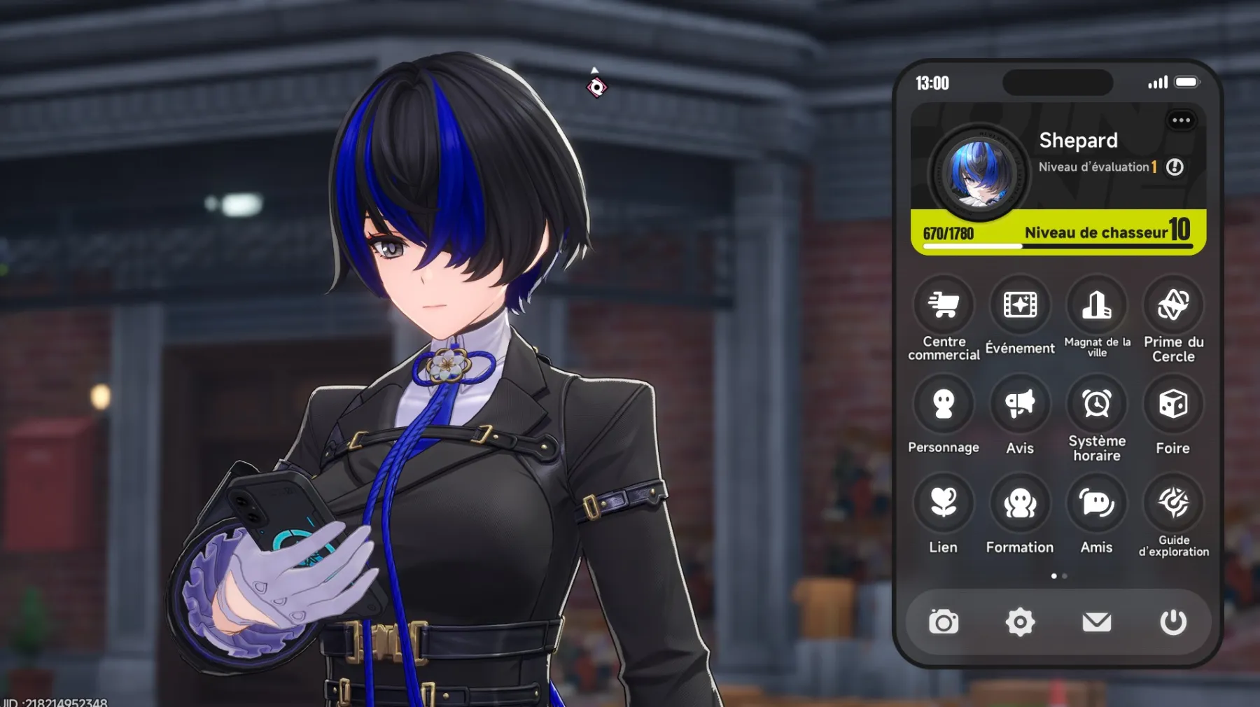 Menu formation Neverness to Everness