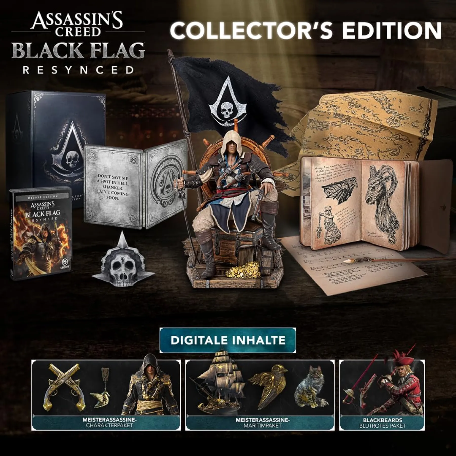 édition collector Assassin’s Creed Black Flag Resynced