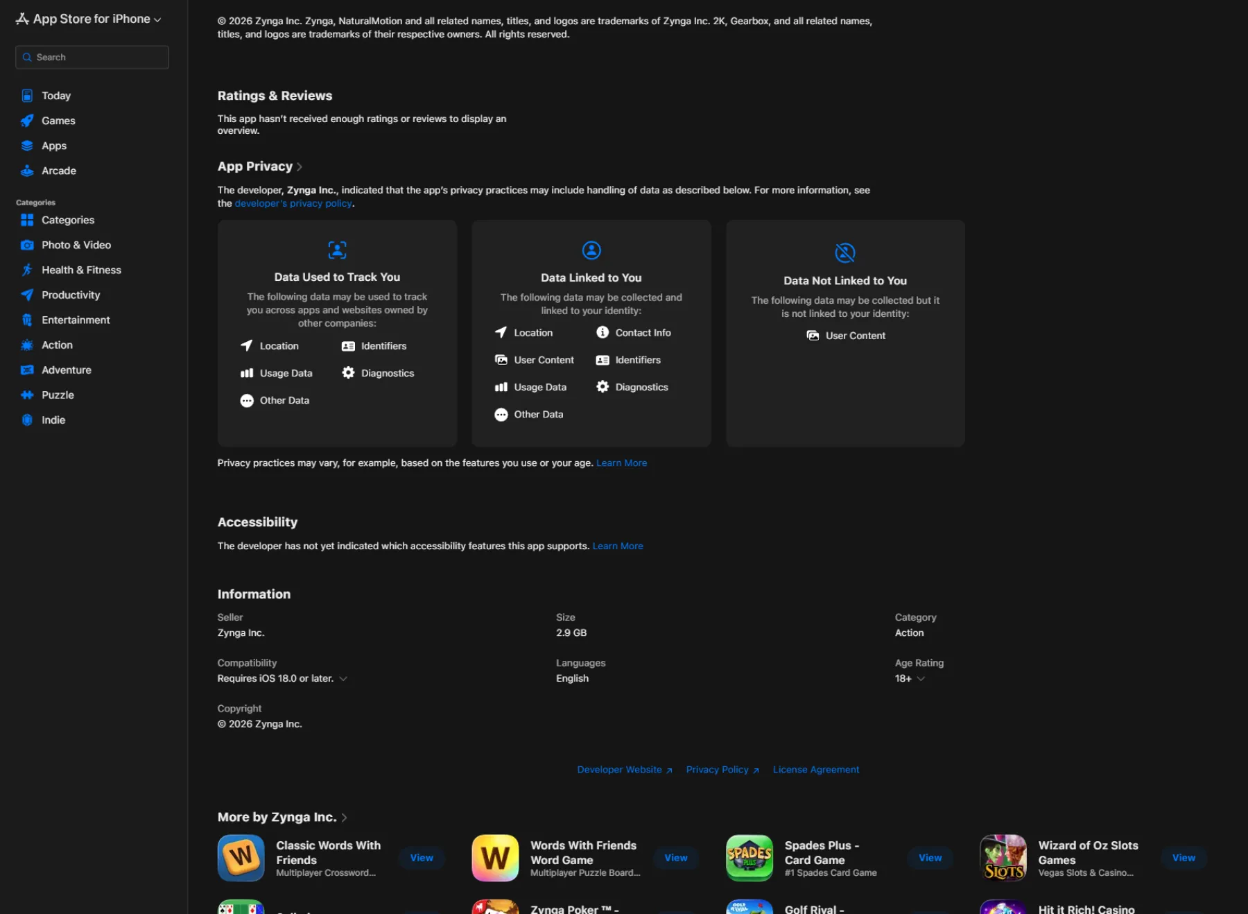 Borderlands Mobile App Store