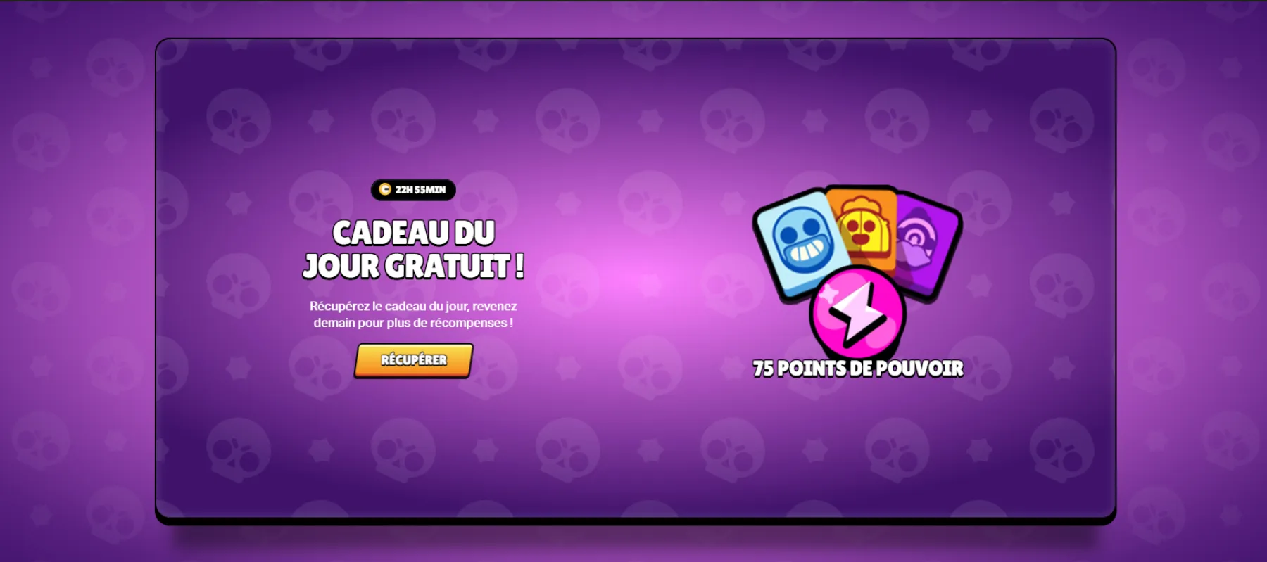 75 points de pouvoir