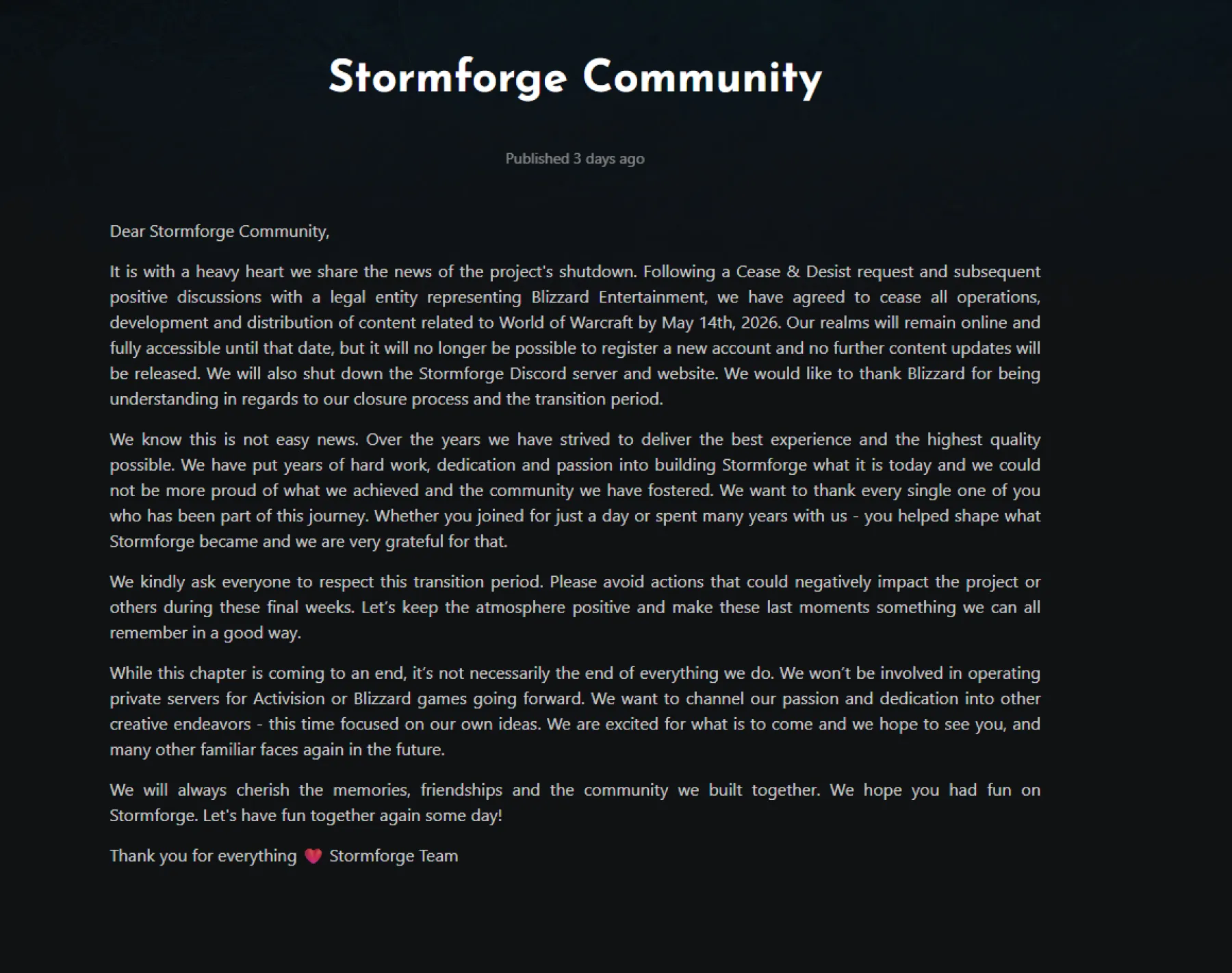 Stormforge