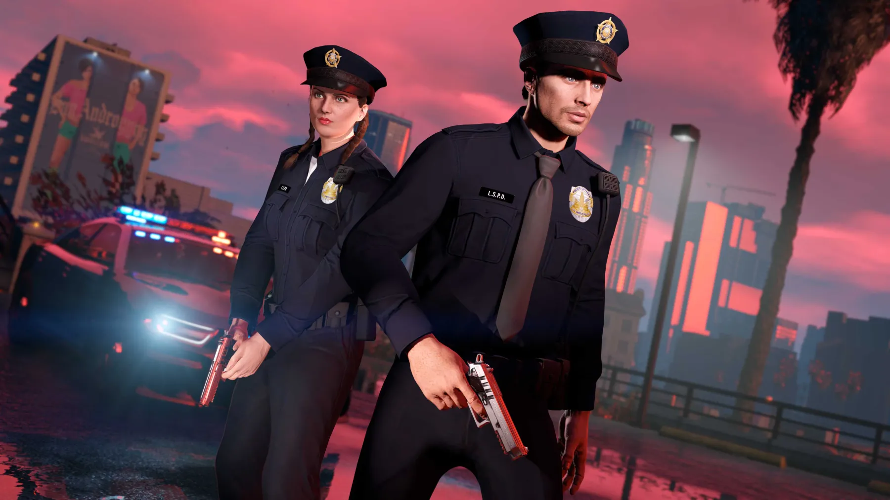 uniformes d'agent du LSPD