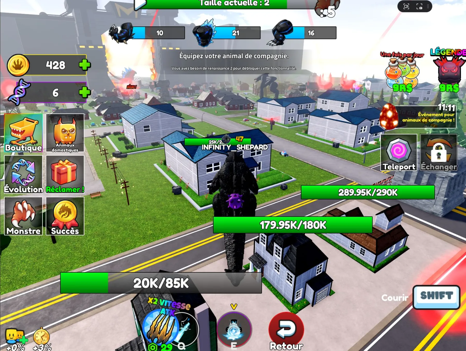 Train Kaiju to Destroy codes