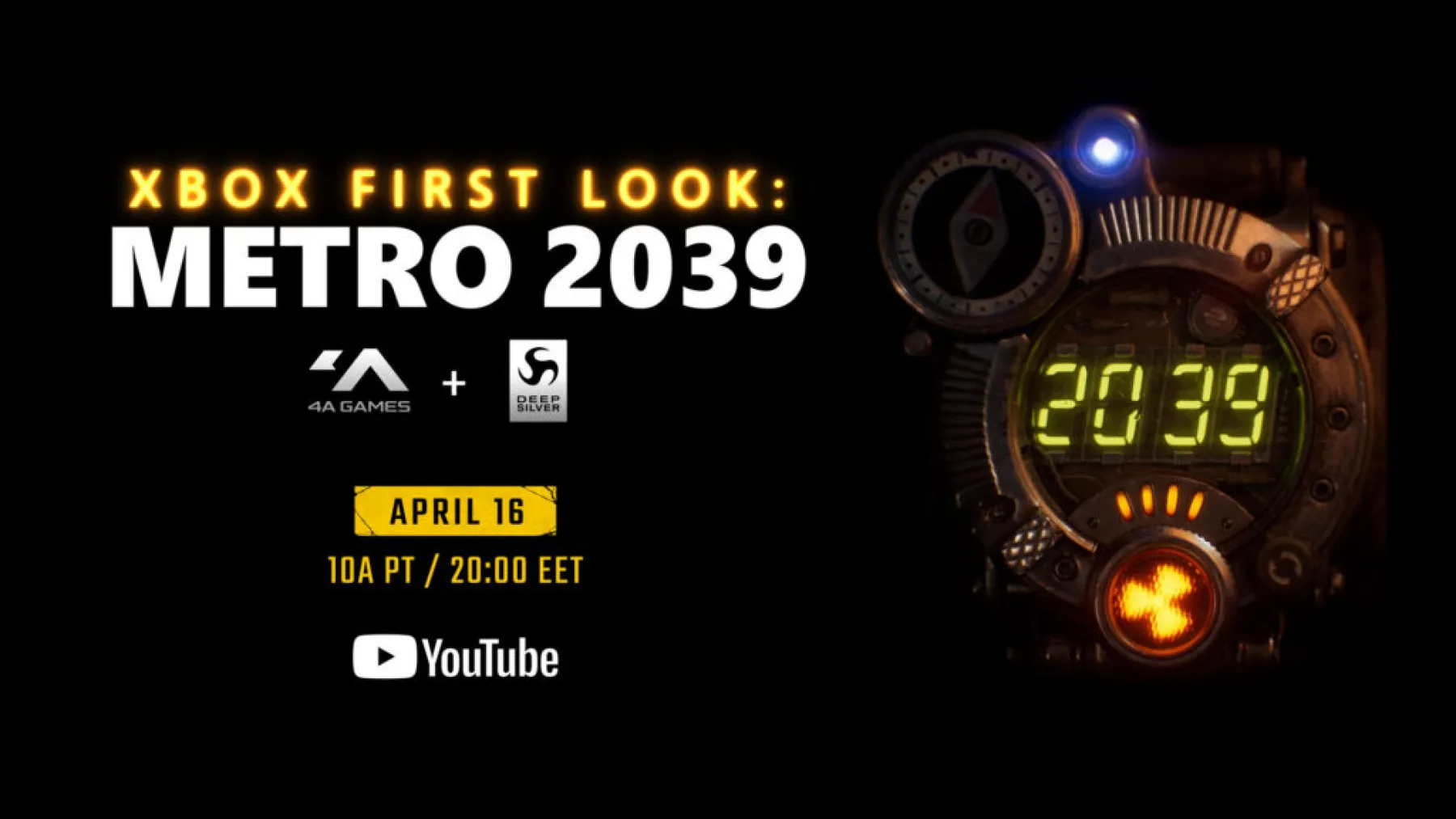 image du Xbox First Look Metro 2039