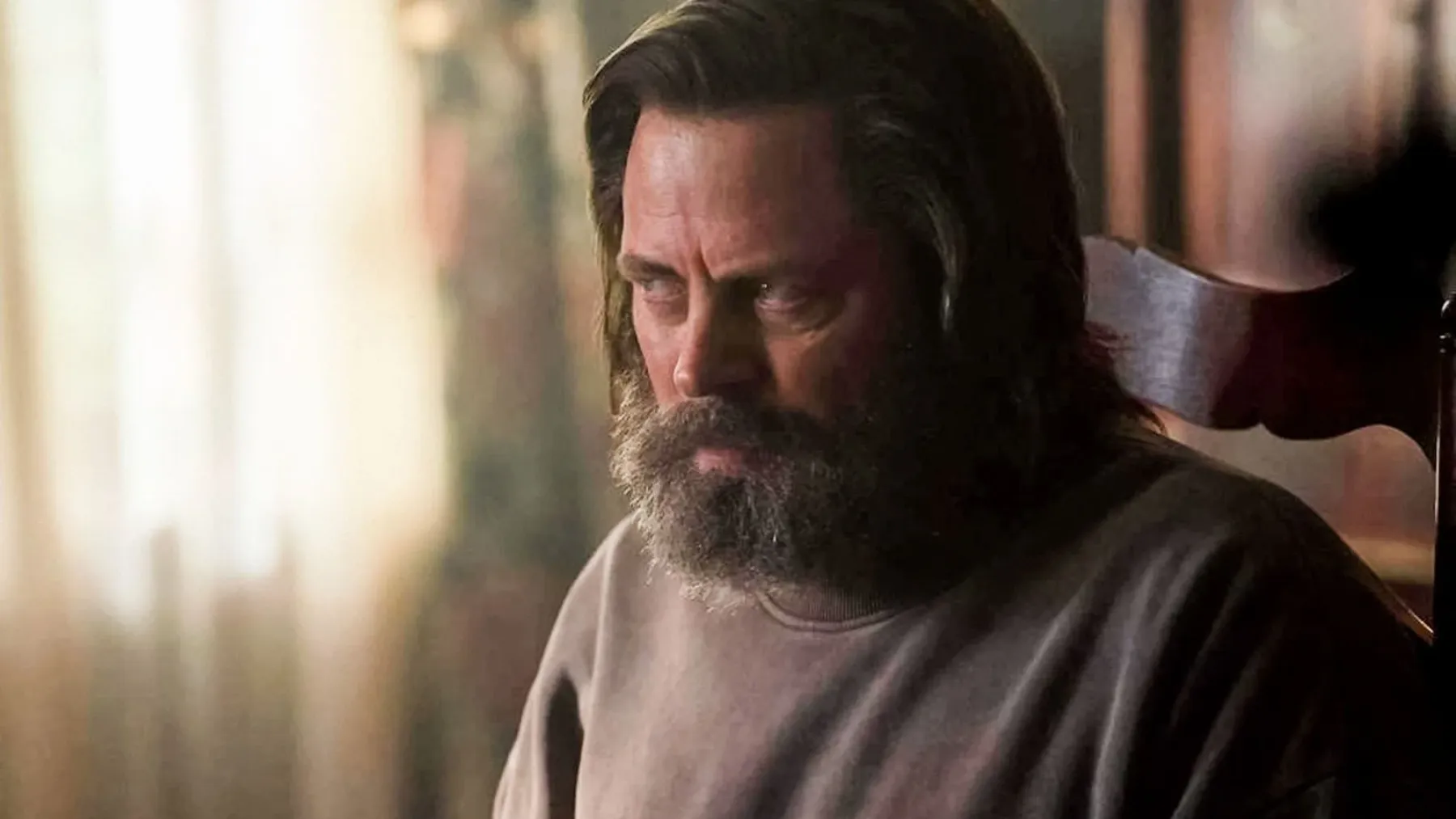 Image de Nick Offerman dans la série The Last of Us