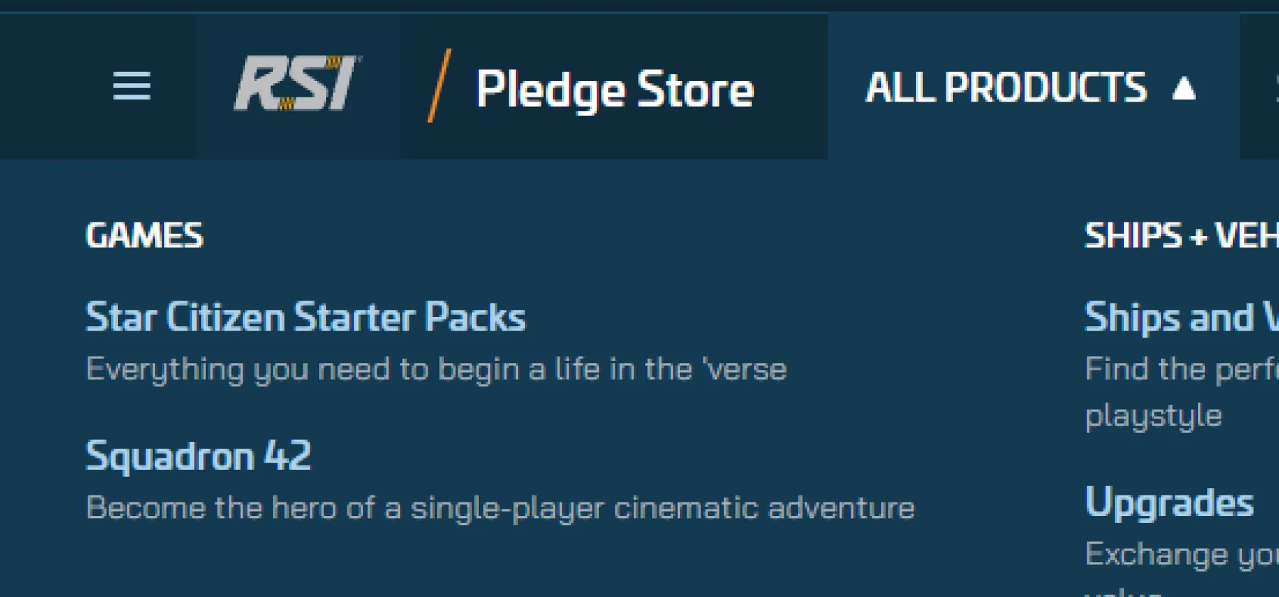  Pledge store