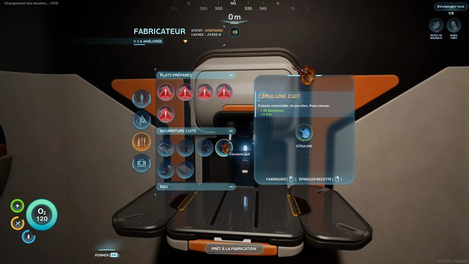 Fabricateur poissons dans Subnautica 2
