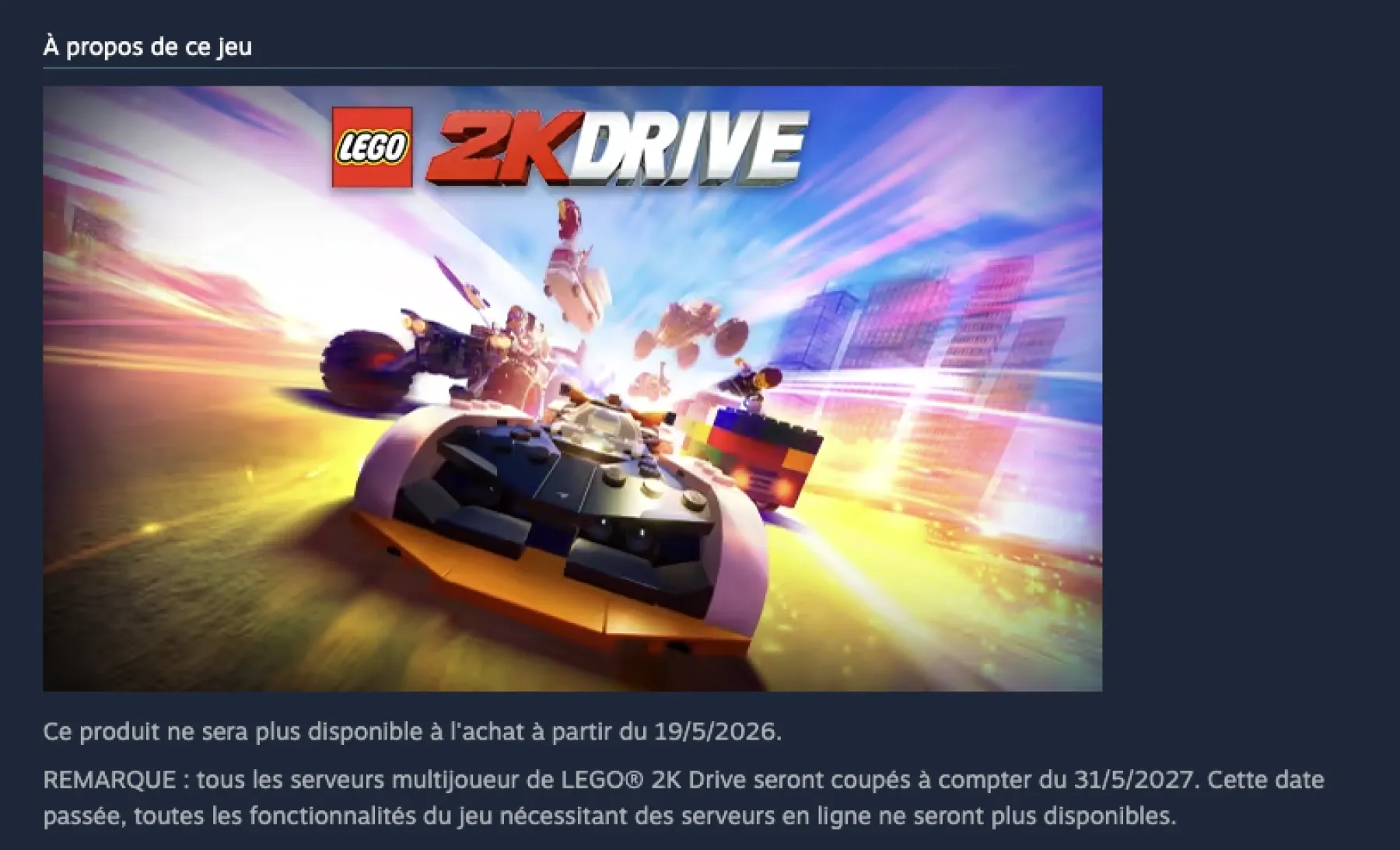 image de Steam LEGO 2K Drive