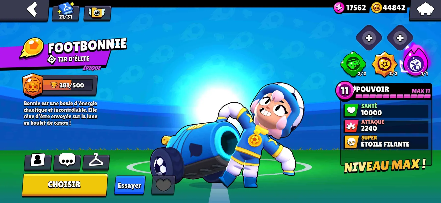 Skin Footbonnie Brawl Stars