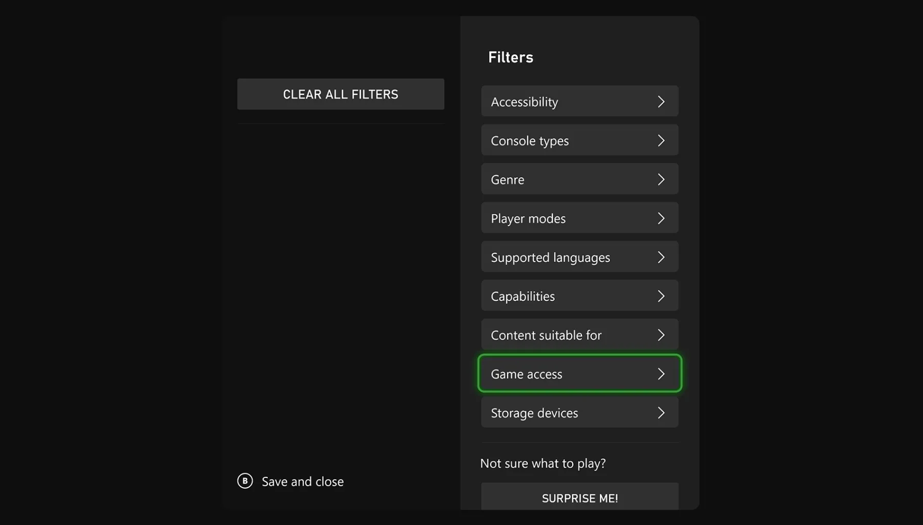 image de interface Xbox 