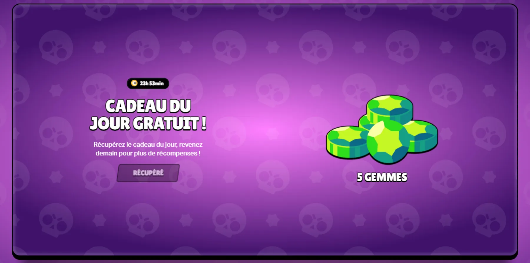 Gemmes gratuites Brawl Stars sur le Supercell Store web