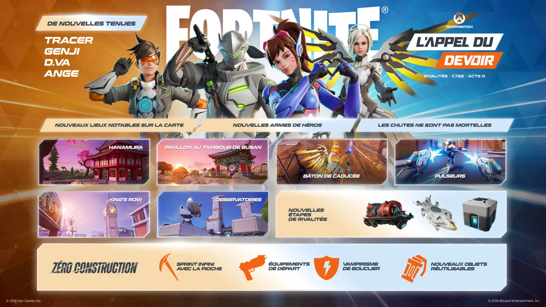 Fortnite x Overwatch Fortnite x Overwatch