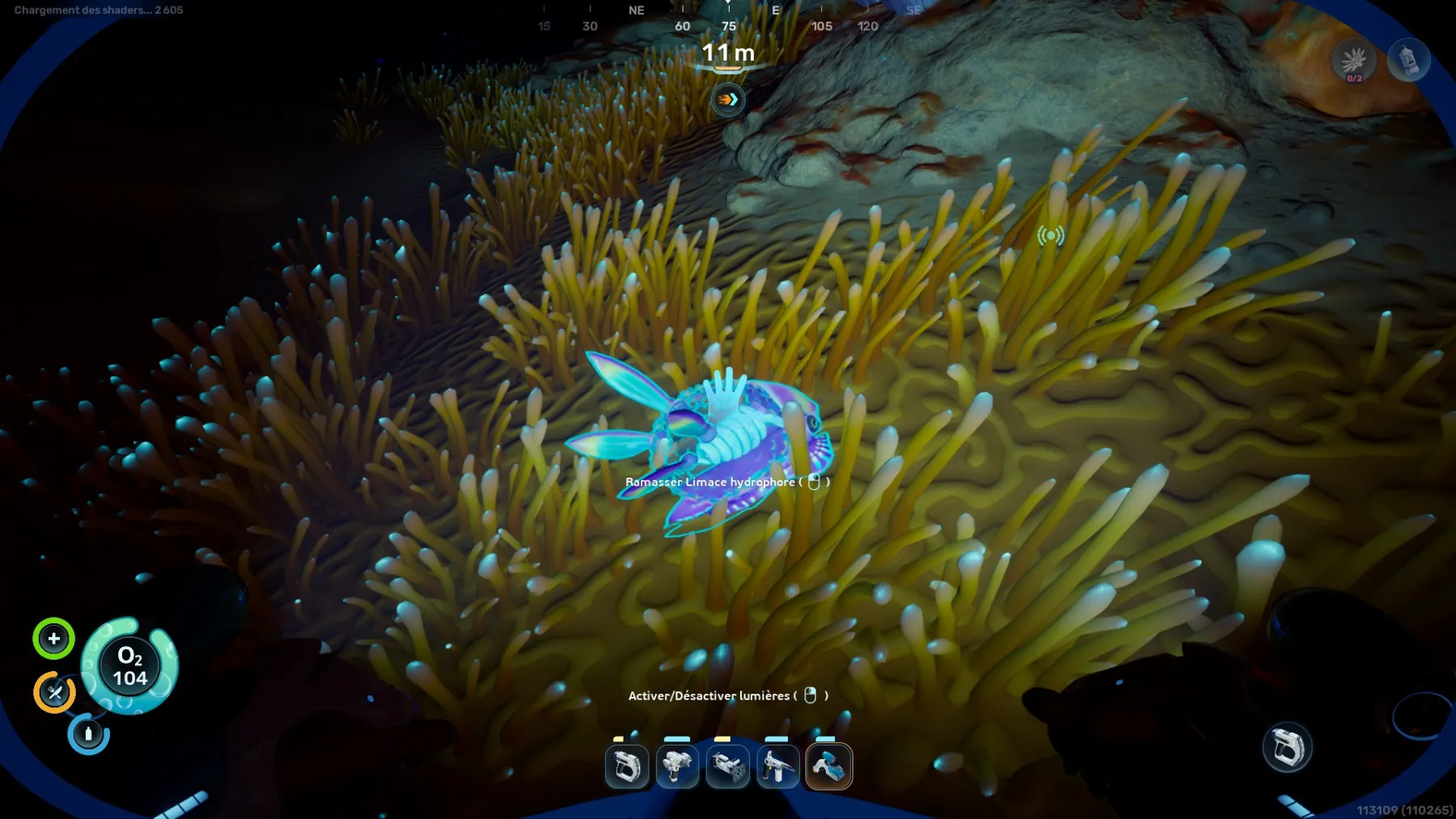 Limaces Hydrophores dans Subnautica 2