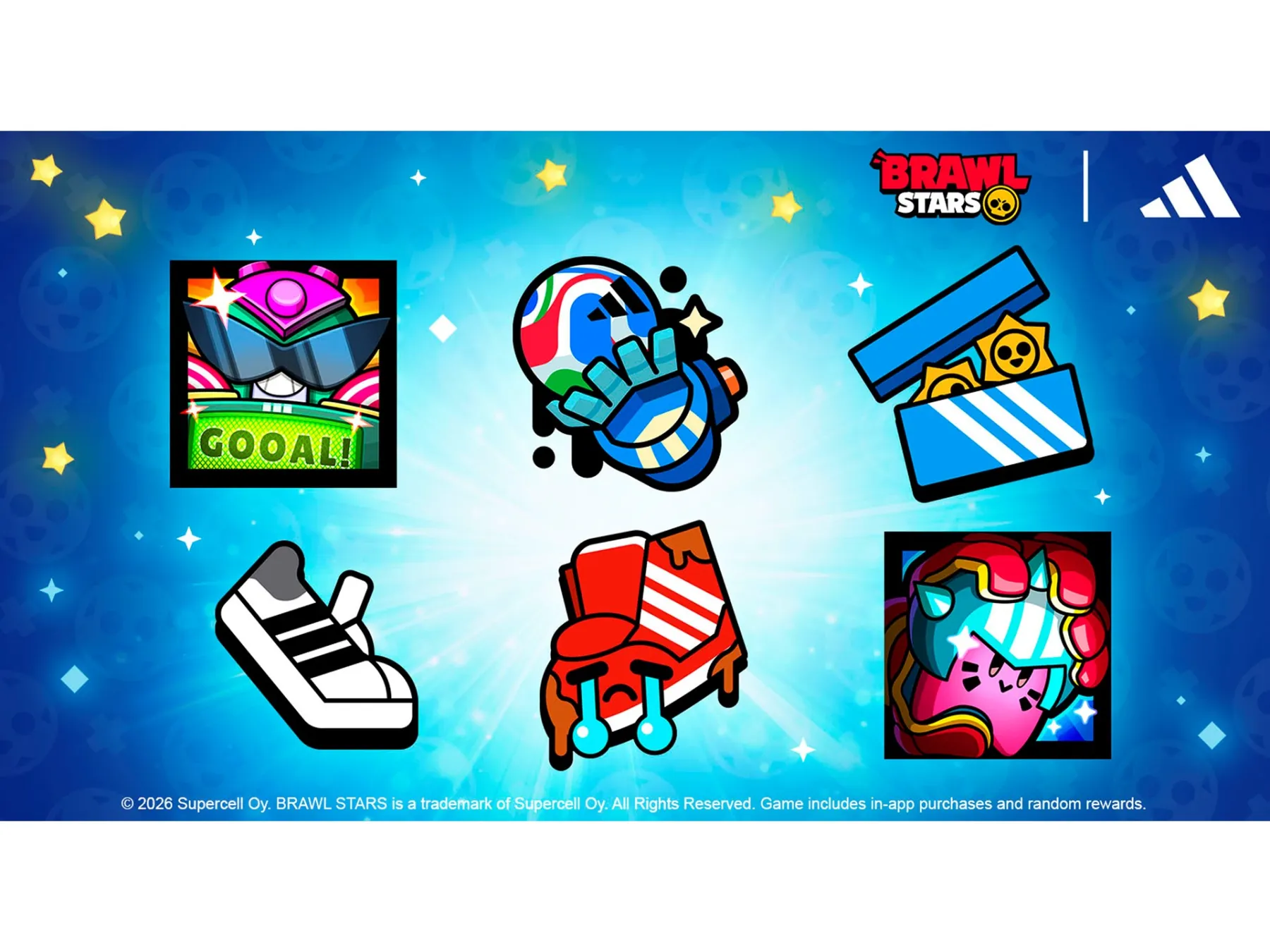  Icone de joueur Adidas Brawl Stars