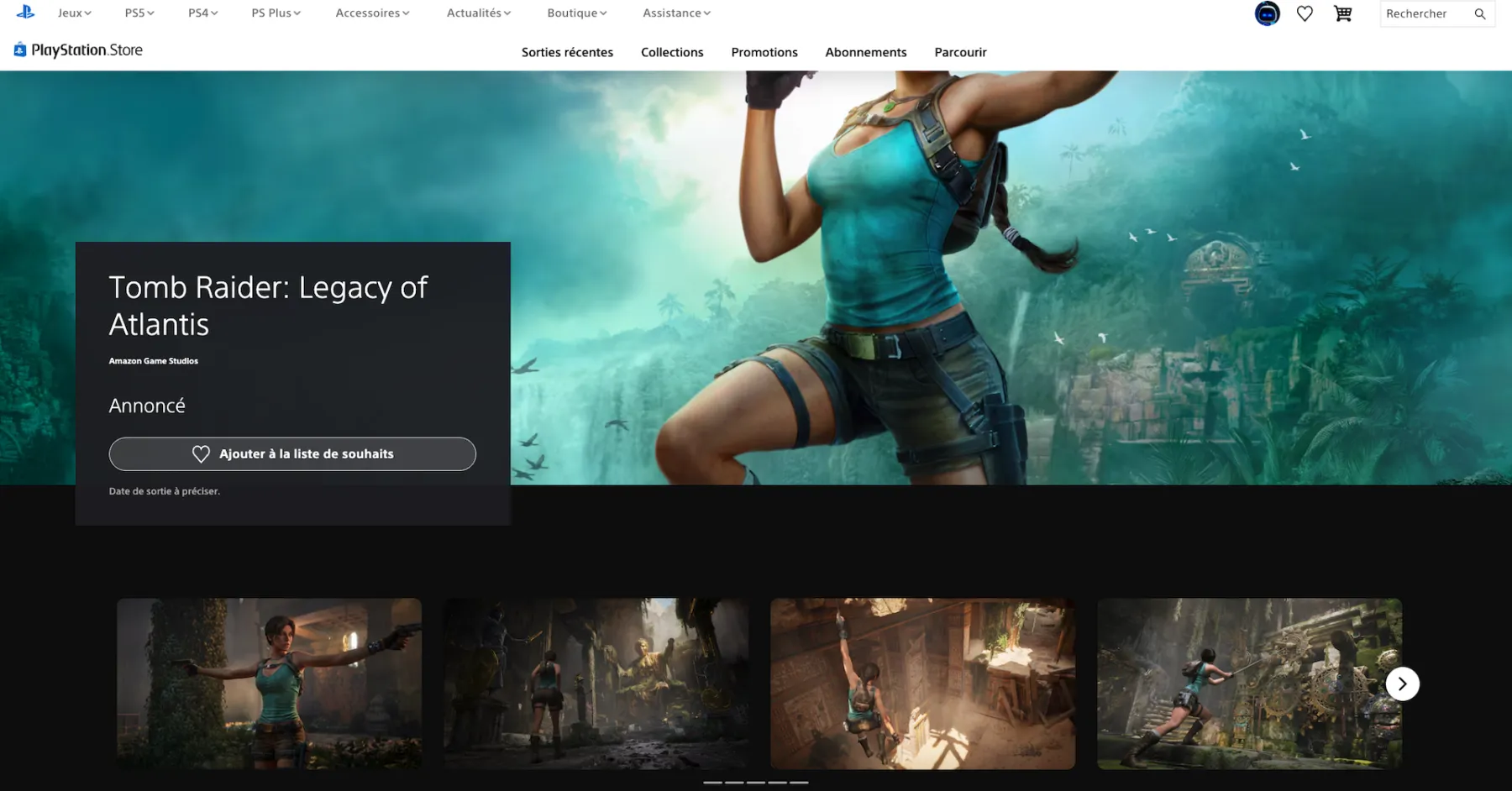 image du jeu Tomb Raider: Legacy of Atlantis