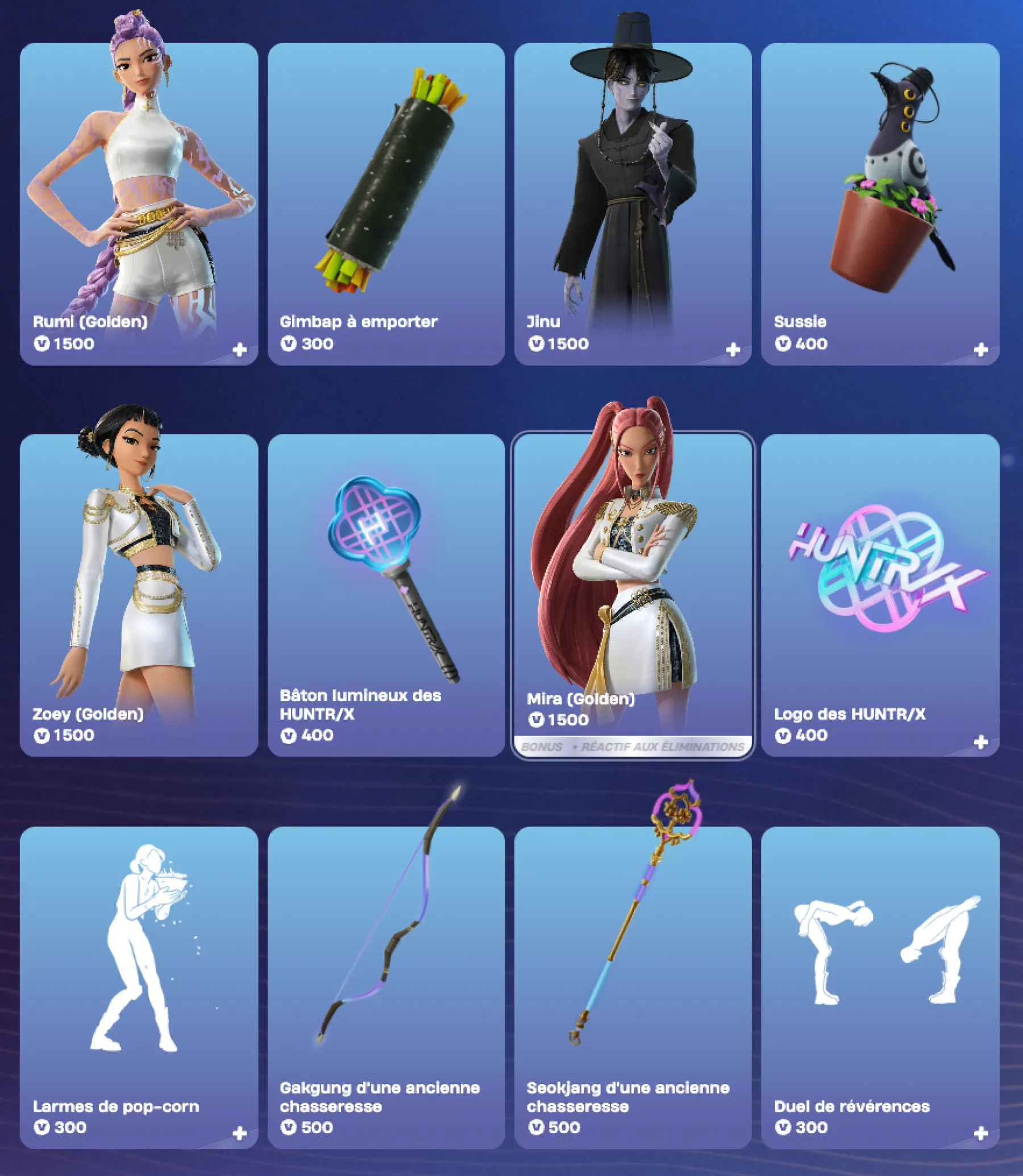 image du jeu Fortnite - K-Pop Demon Hunters