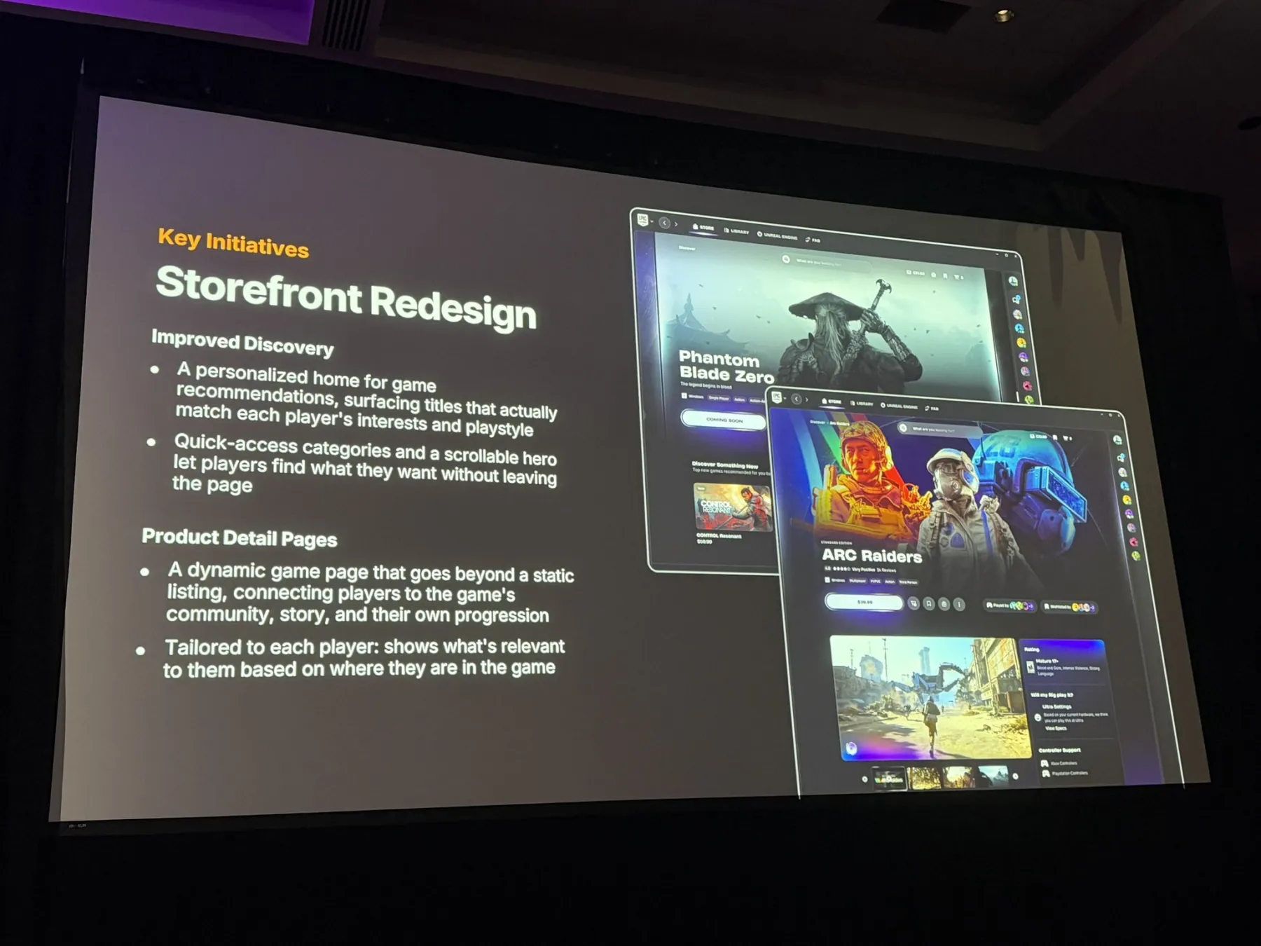 Image de la refonte Epic Games Store Image de la refonte Epic Games Store