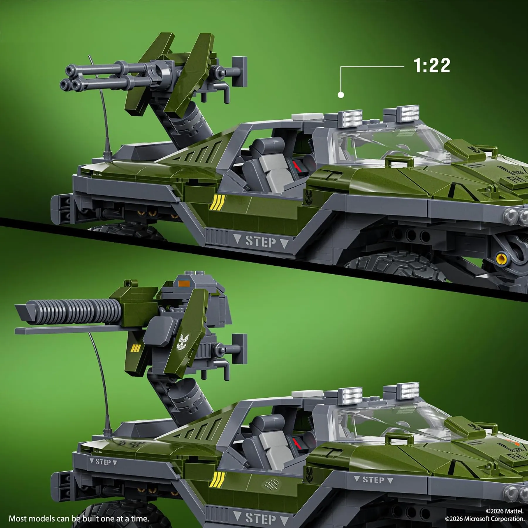 Mattel Brick Shop Hot Wheels Halo
