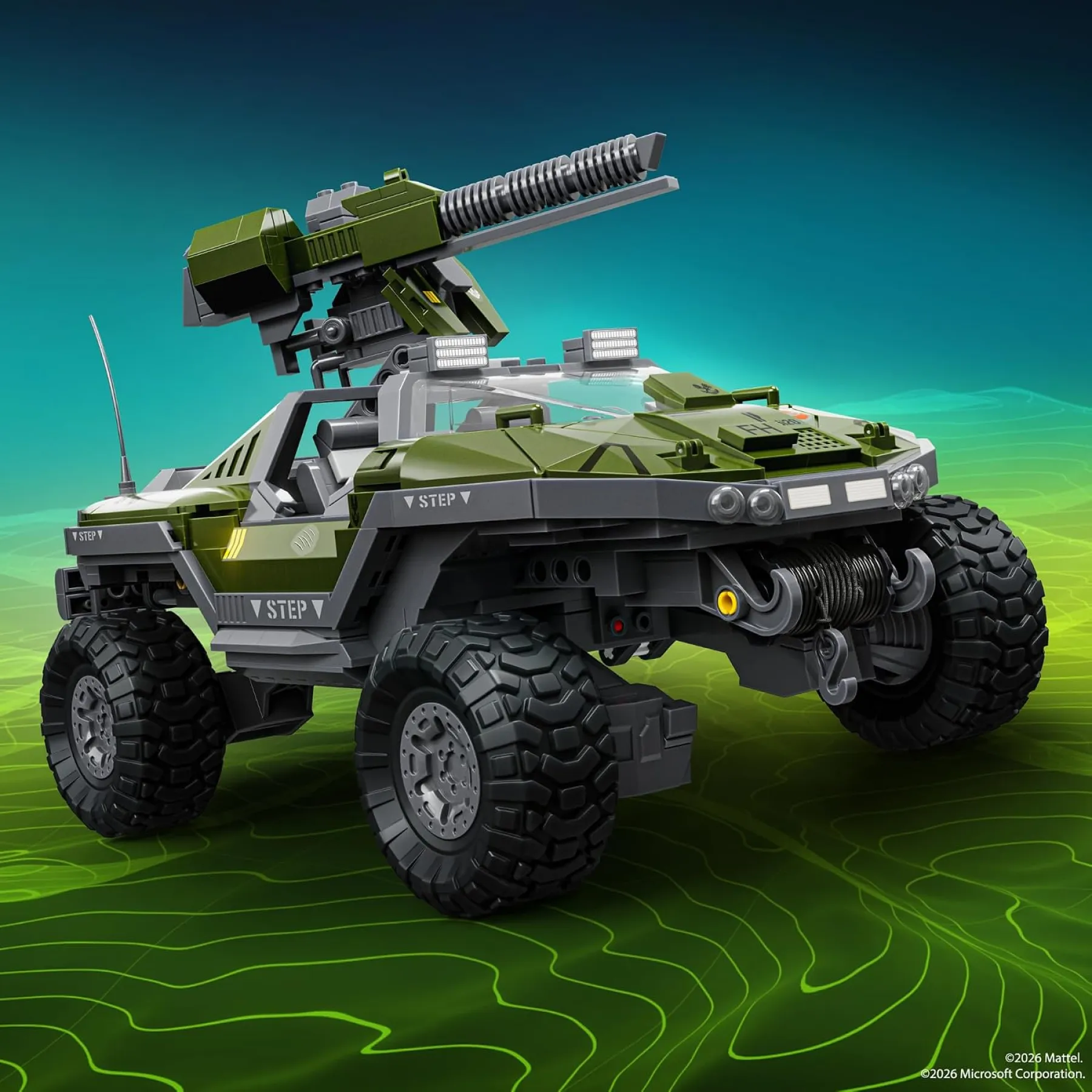 Mattel Brick Shop Hot Wheels Halo