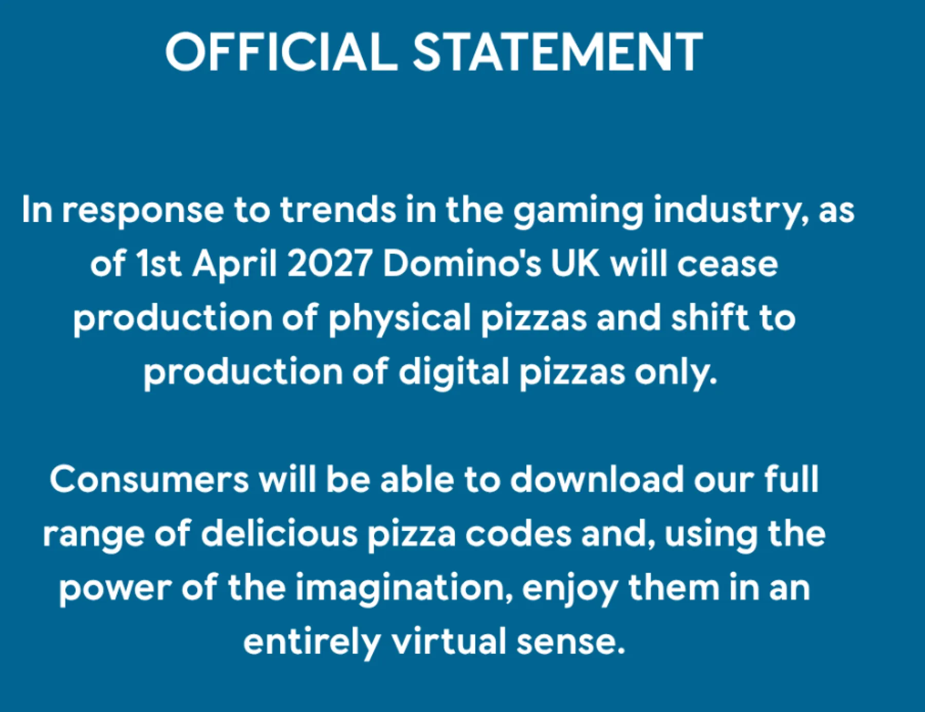 Domino's Pizza Domino's Pizza